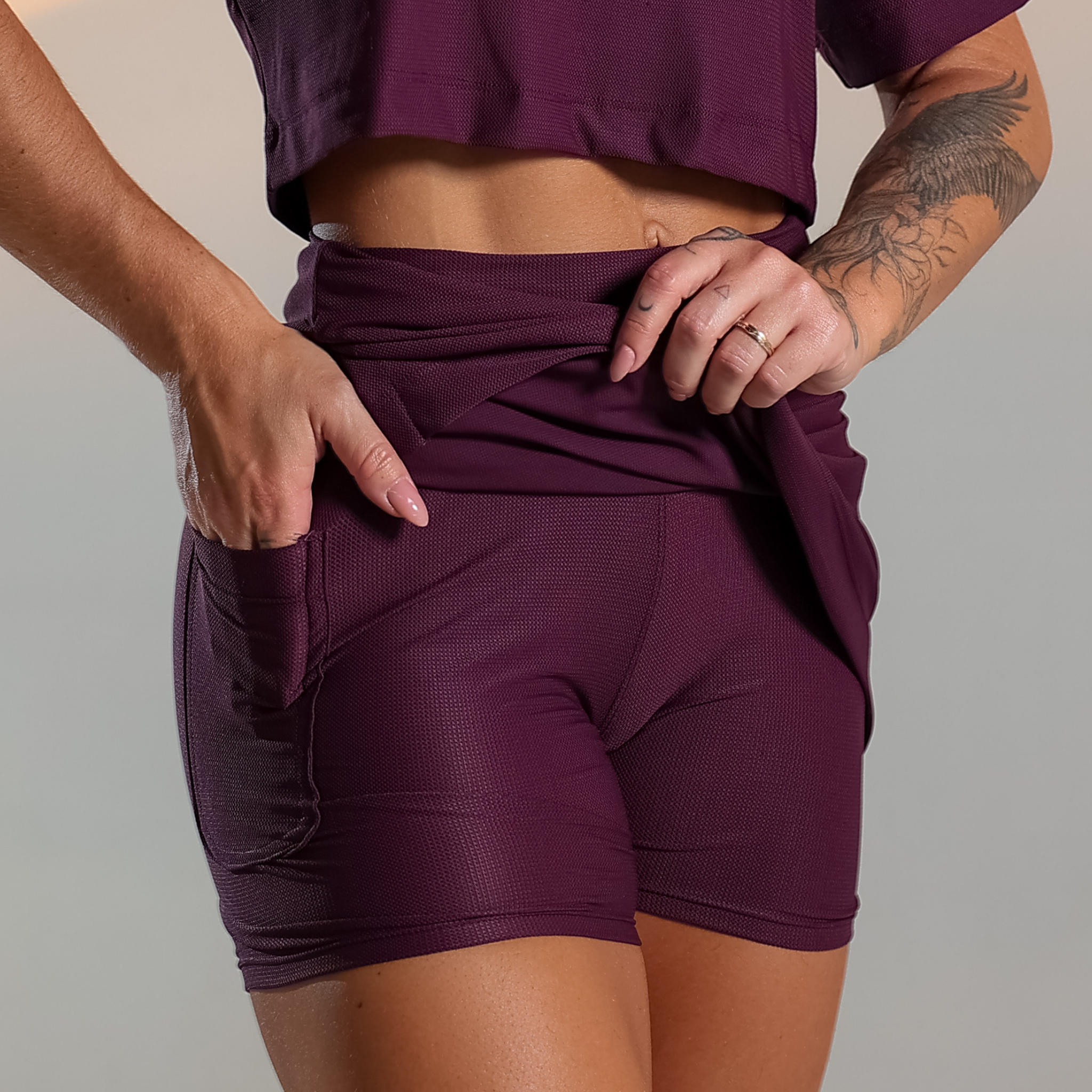 Conjunto Shorts Saia Go Active