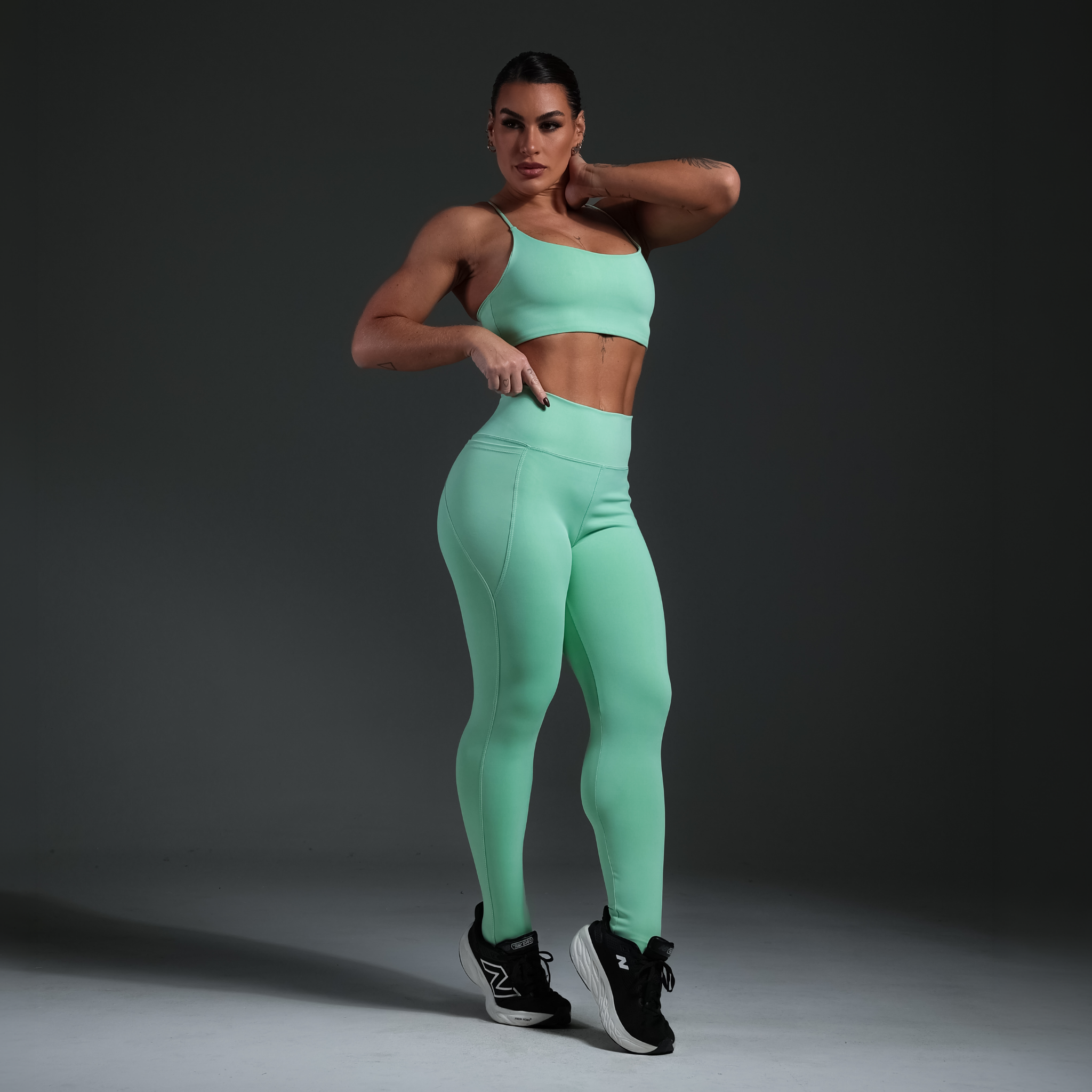 Conjunto Legging Poliamida Bolso Milano