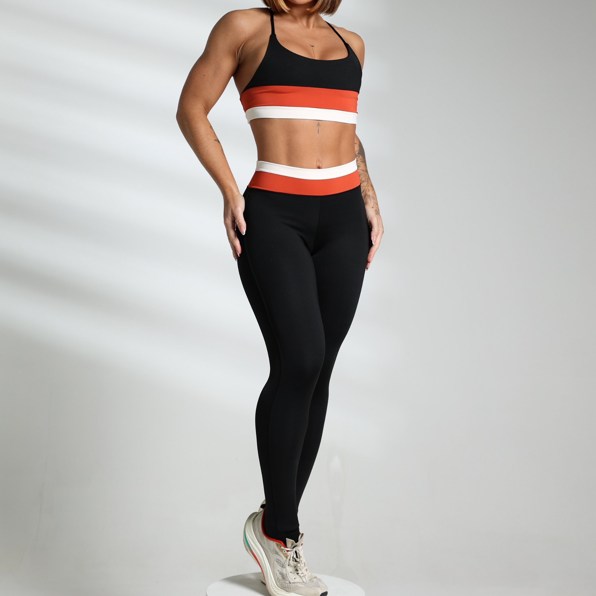 Conjunto Legging Triforce Navy