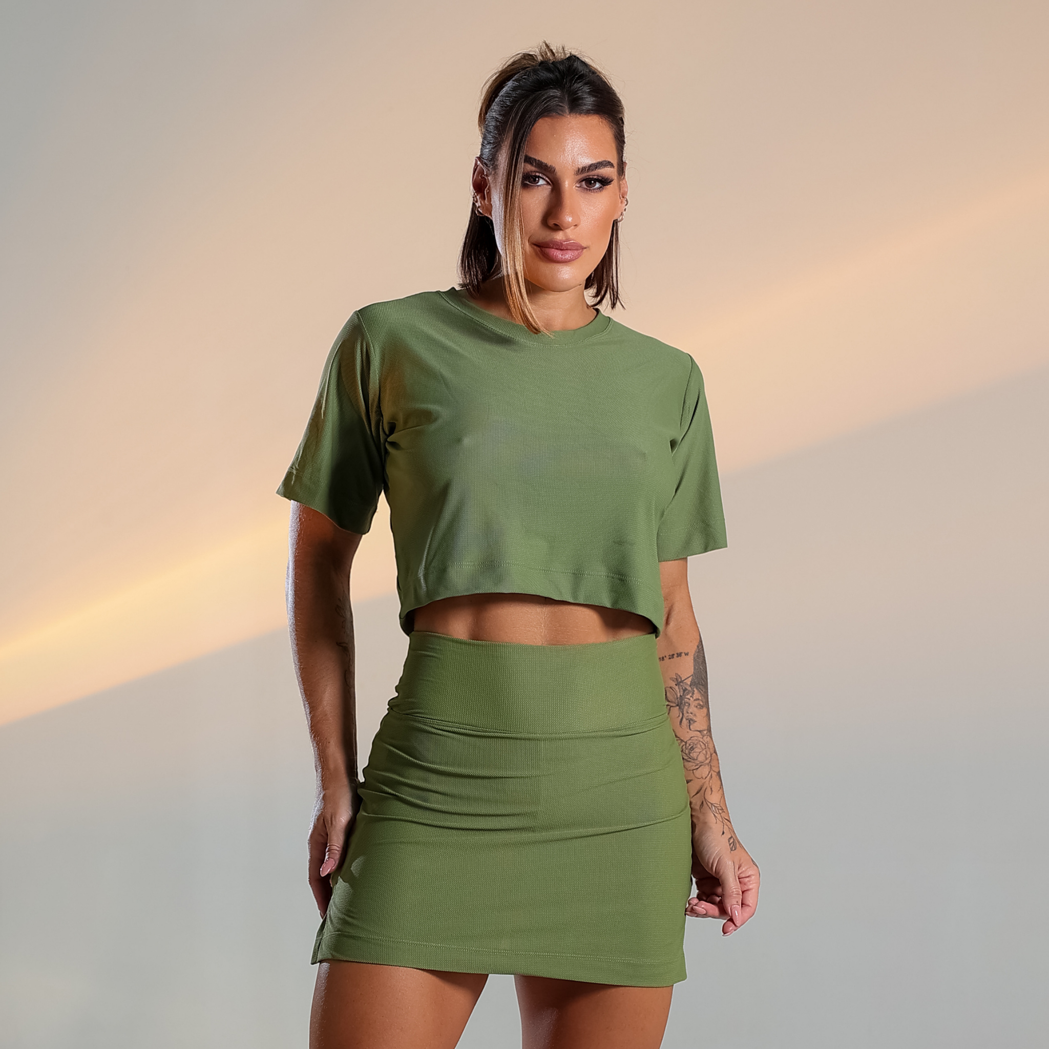 Conjunto Shorts Saia Go Active