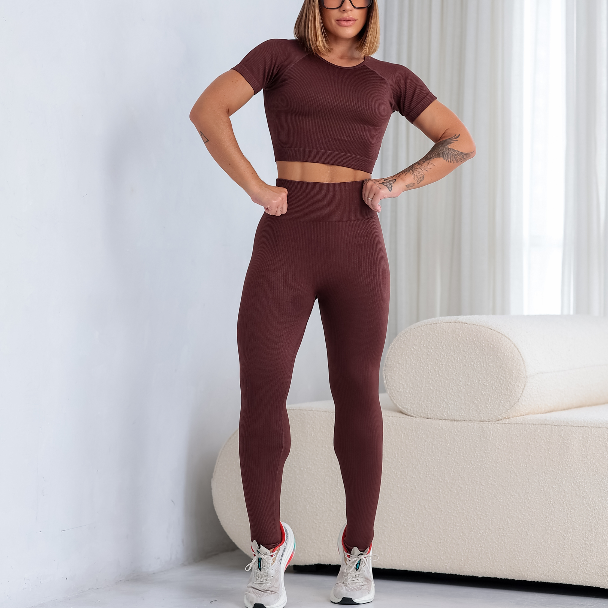 Conjunto Poer Fit Manguinha