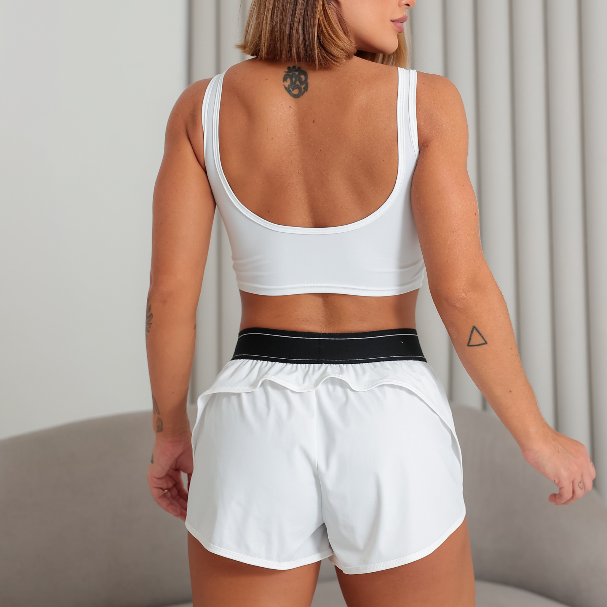Conjunto Shorts Fit Tank Set