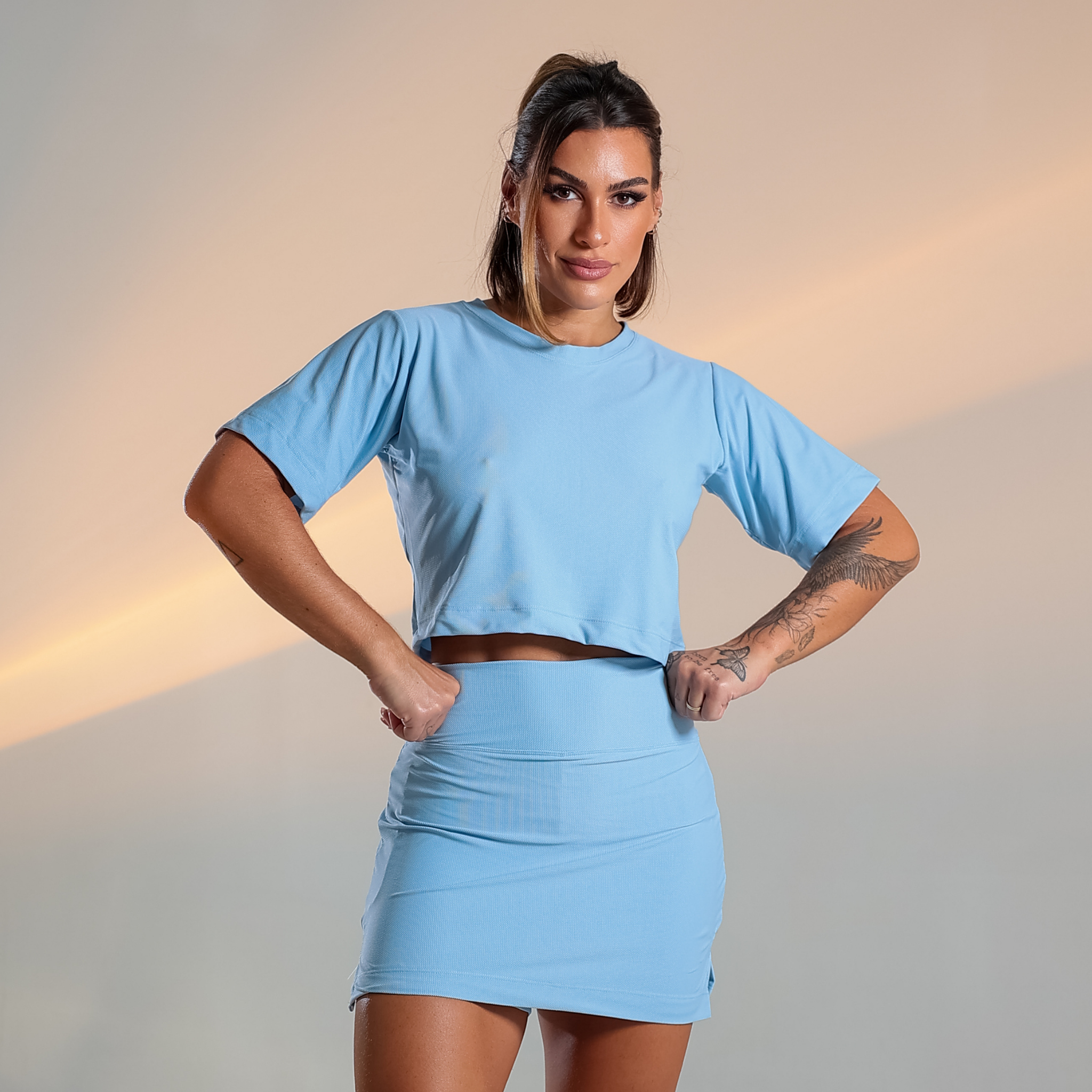 Conjunto Shorts Saia Go Active