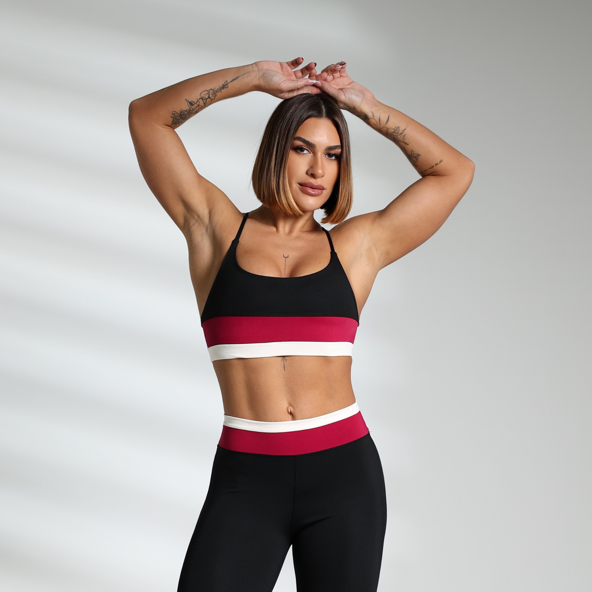 Conjunto Legging Triforce Navy