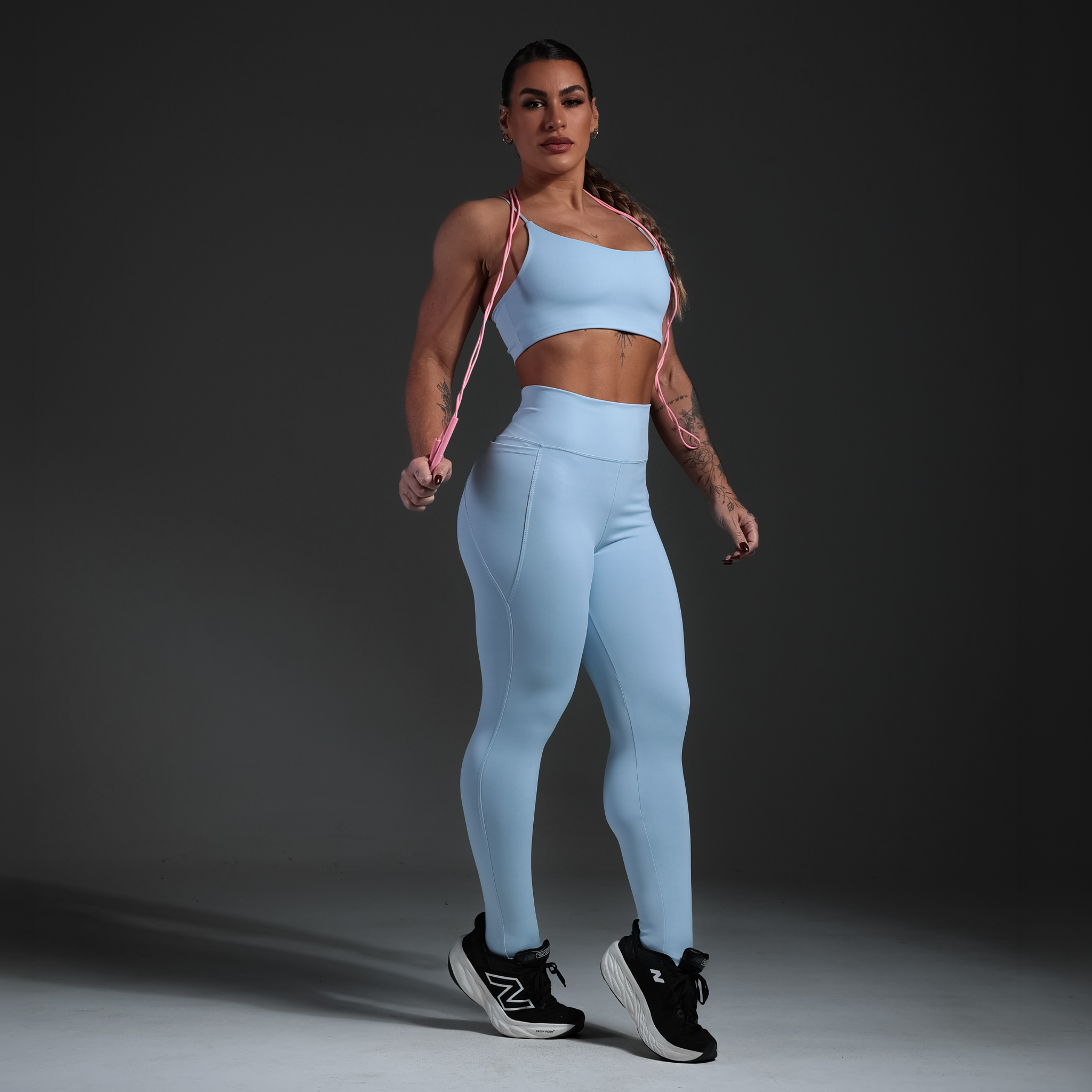 Conjunto Legging Poliamida Bolso Milano