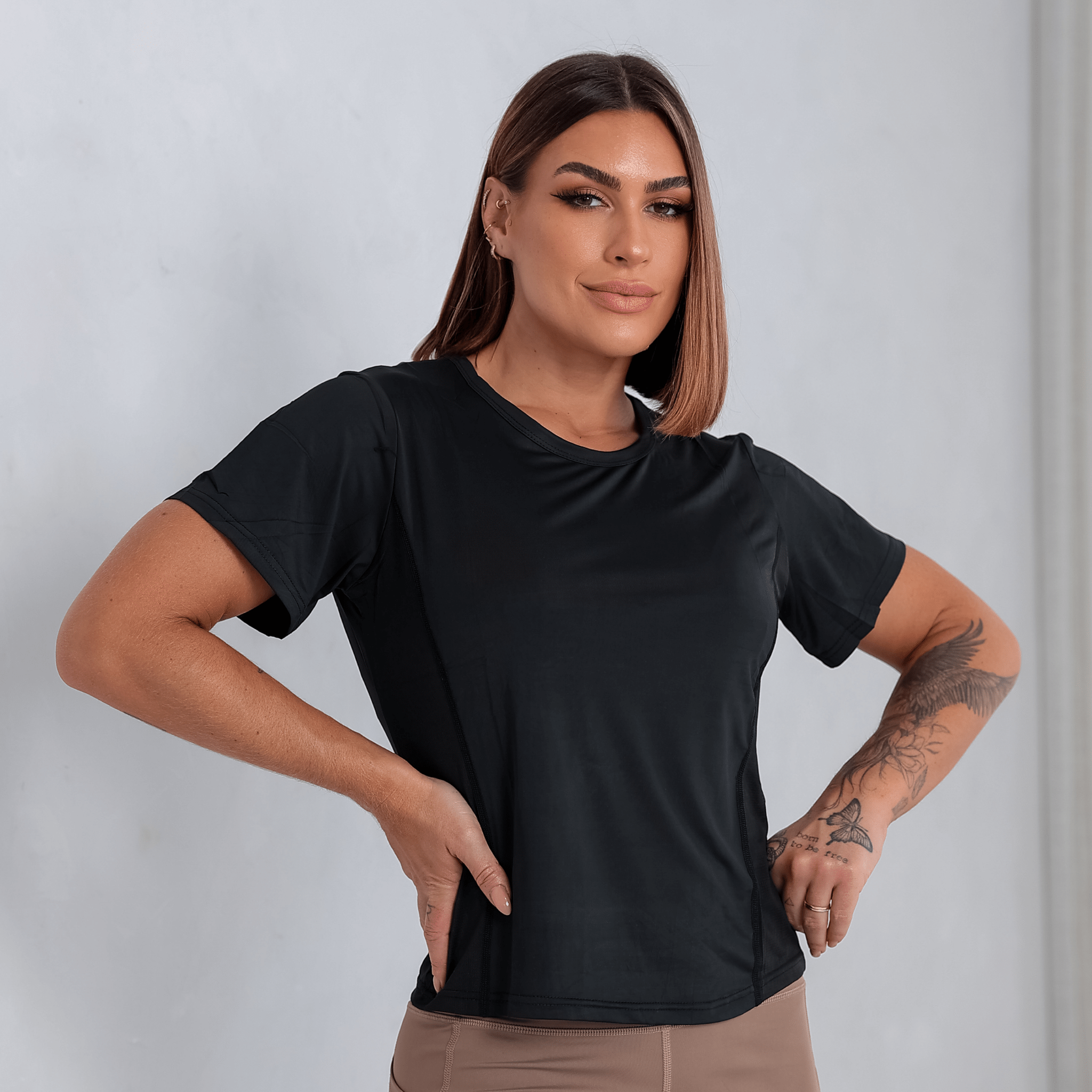 Camiseta Performance Basic - Miss Blessed Modas