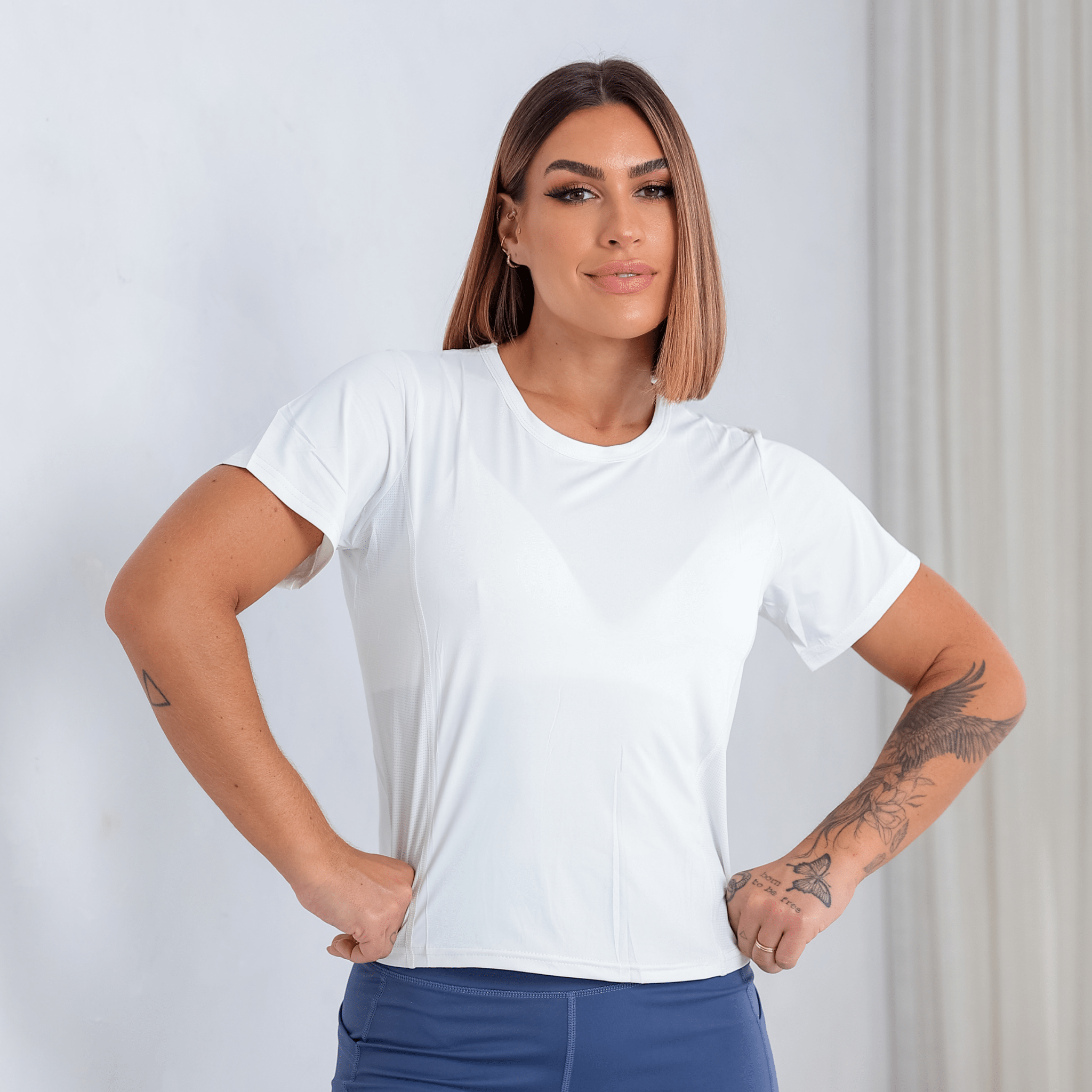 Camiseta Performance Basic - Miss Blessed Modas