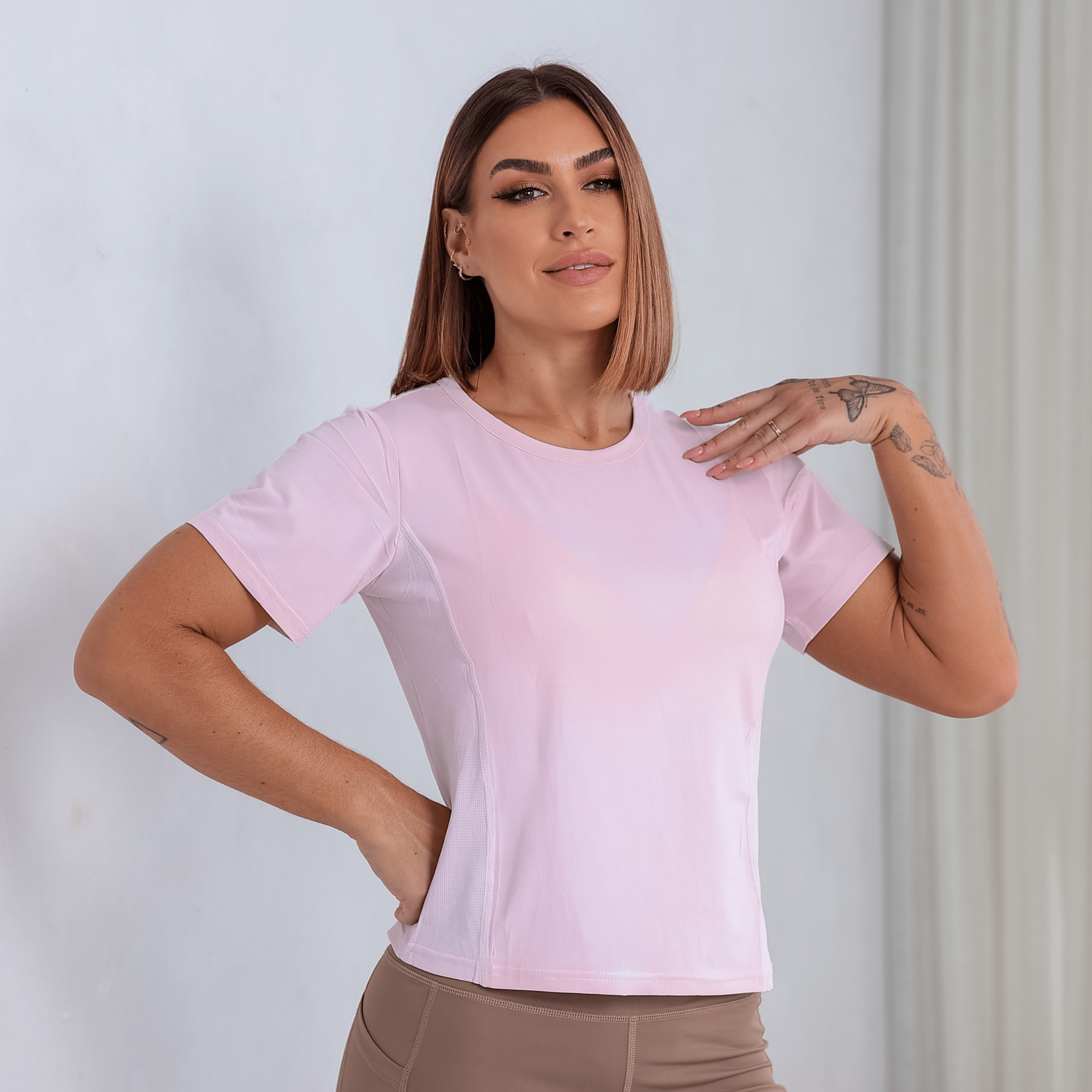 Camiseta Performance Basic - Miss Blessed Modas