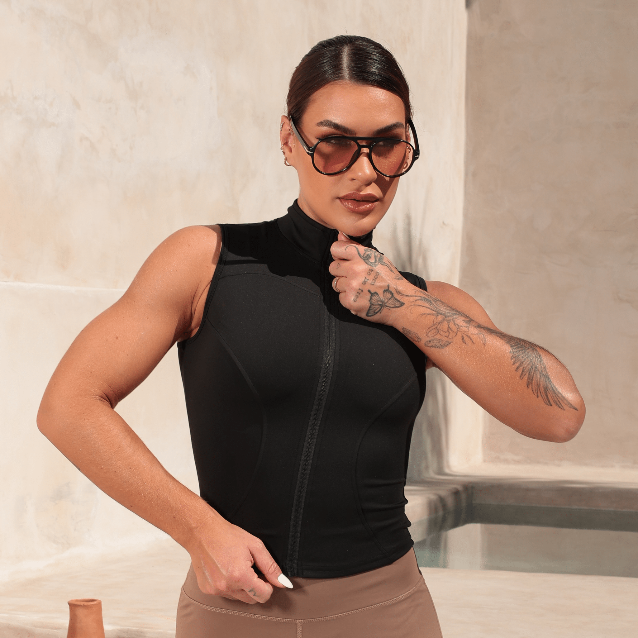 Camiseta VeloSleeve VORTEX™ - Miss Blessed Modas