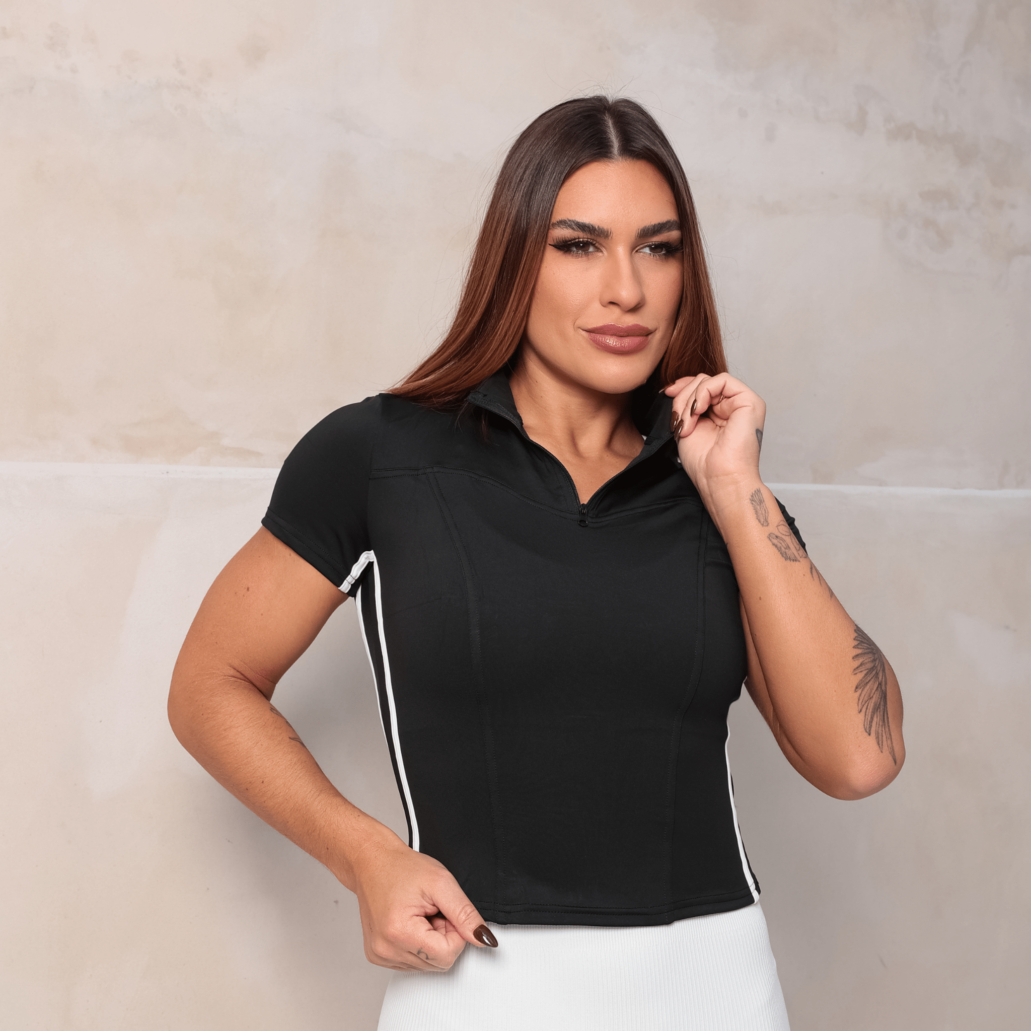 Camiseta Zip Line - Miss Blessed Modas