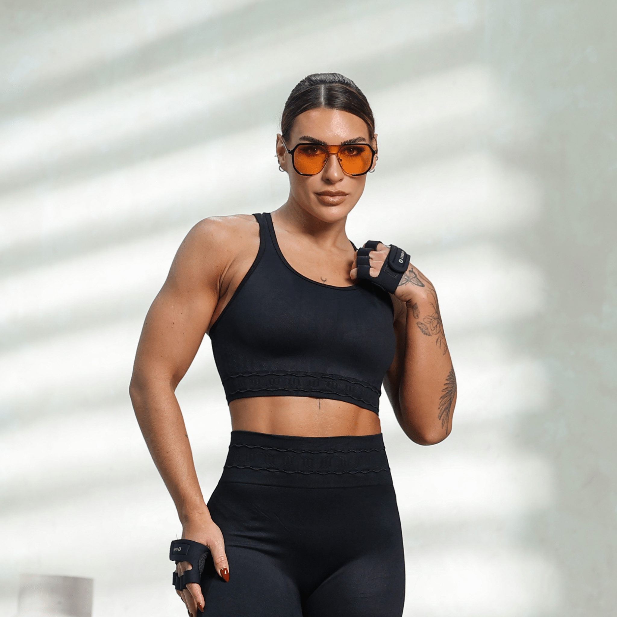 Conjunto Legging GlowFit Ribbed - Miss Blessed Modas