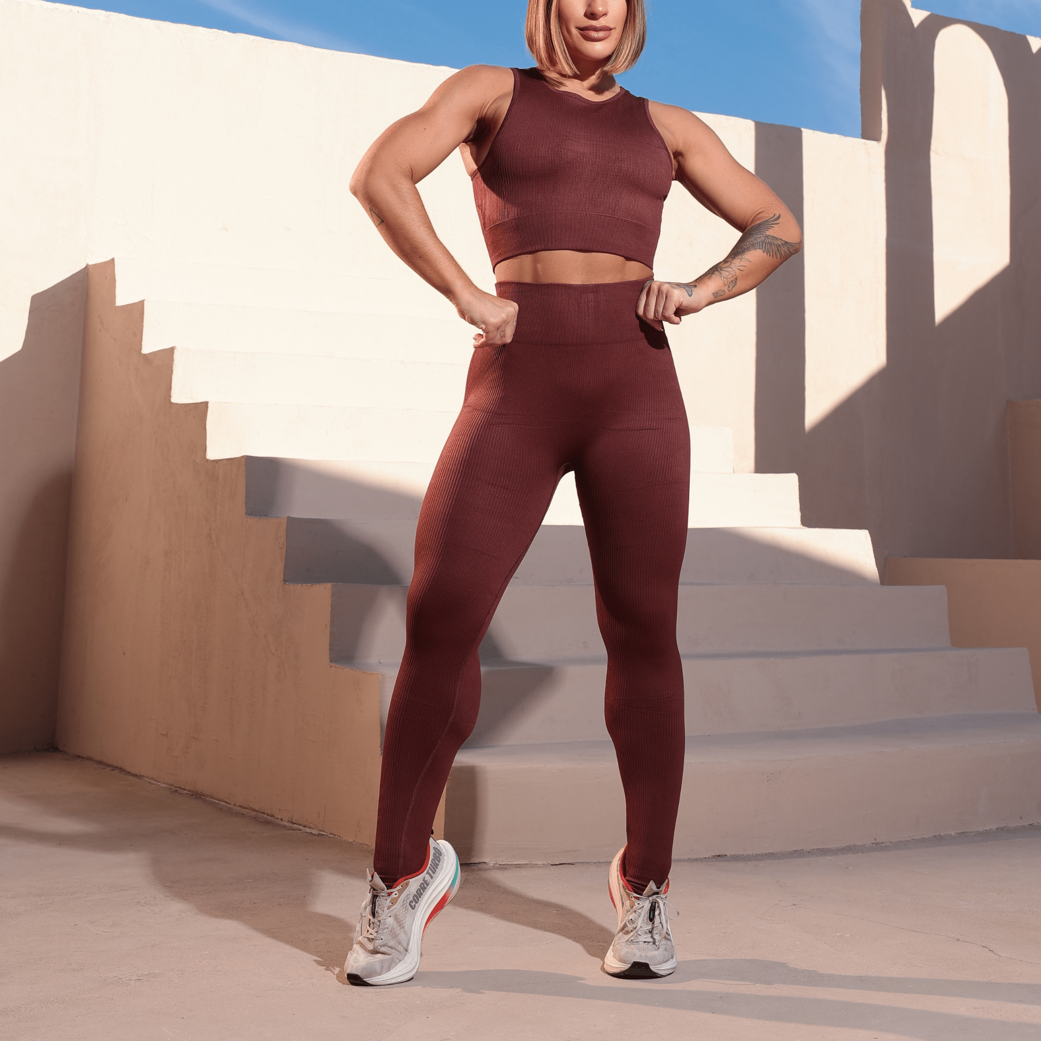 Conjunto Legging Hype Five - Miss Blessed Modas