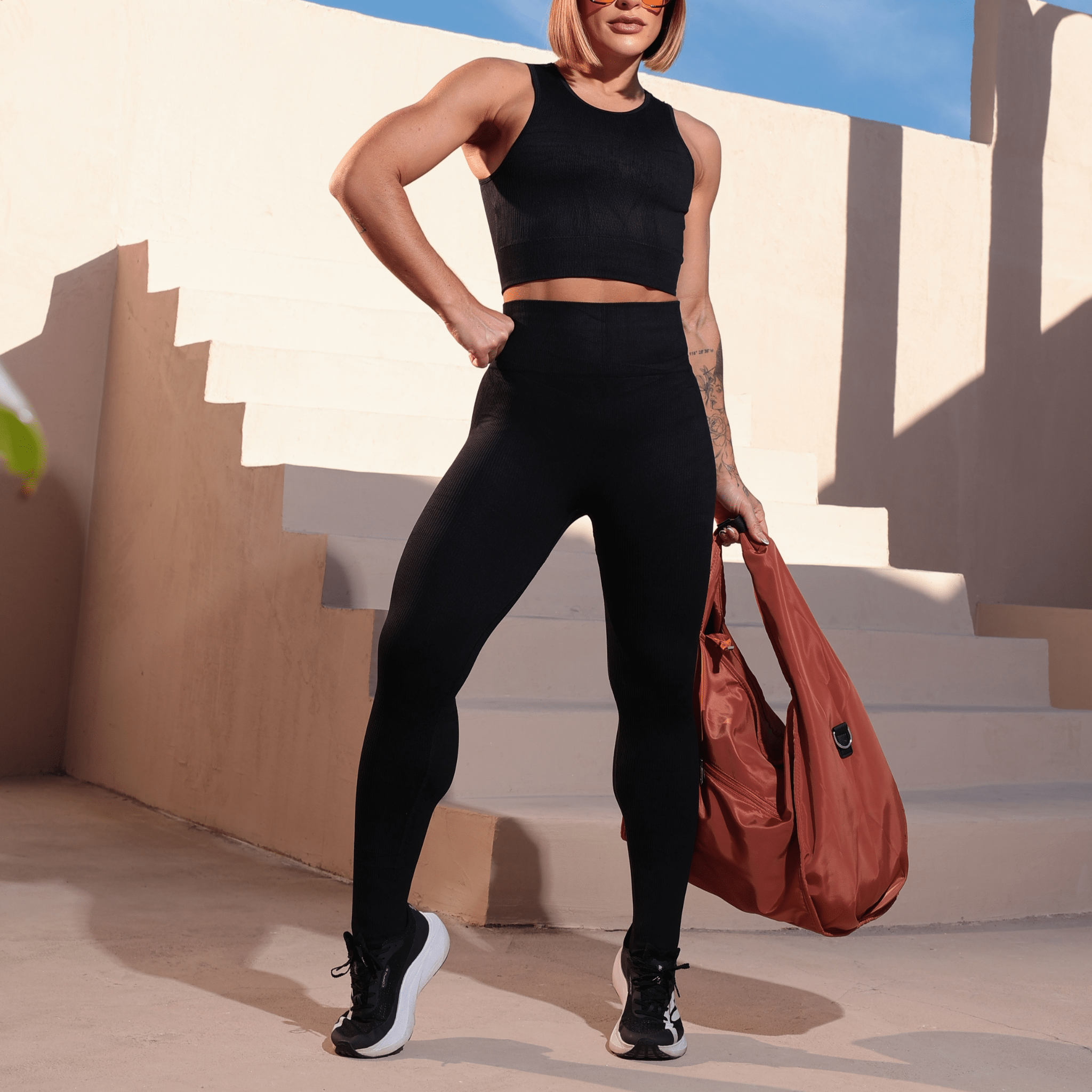 Conjunto Legging Hype Five - Miss Blessed Modas
