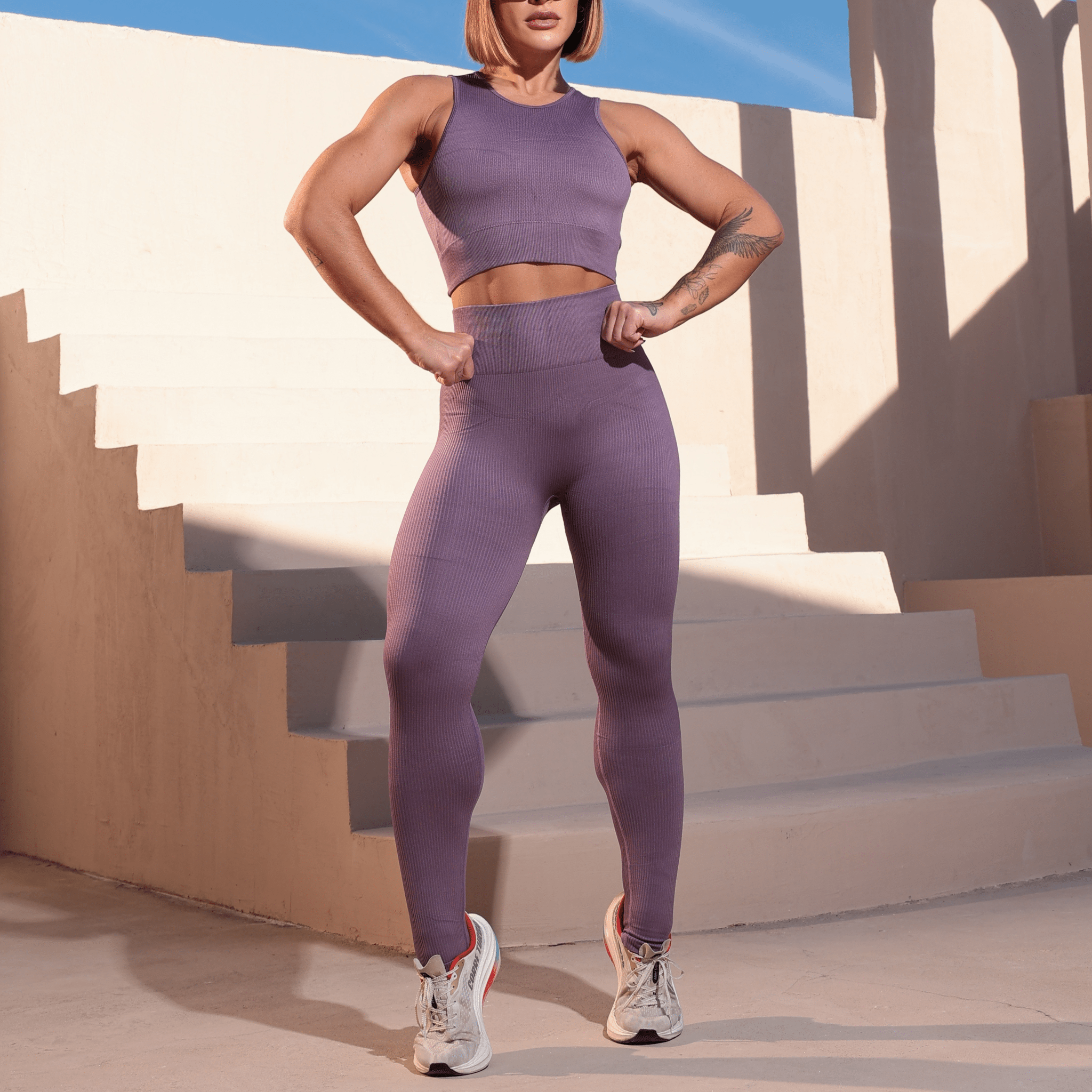 Conjunto Legging Hype Five - Miss Blessed Modas