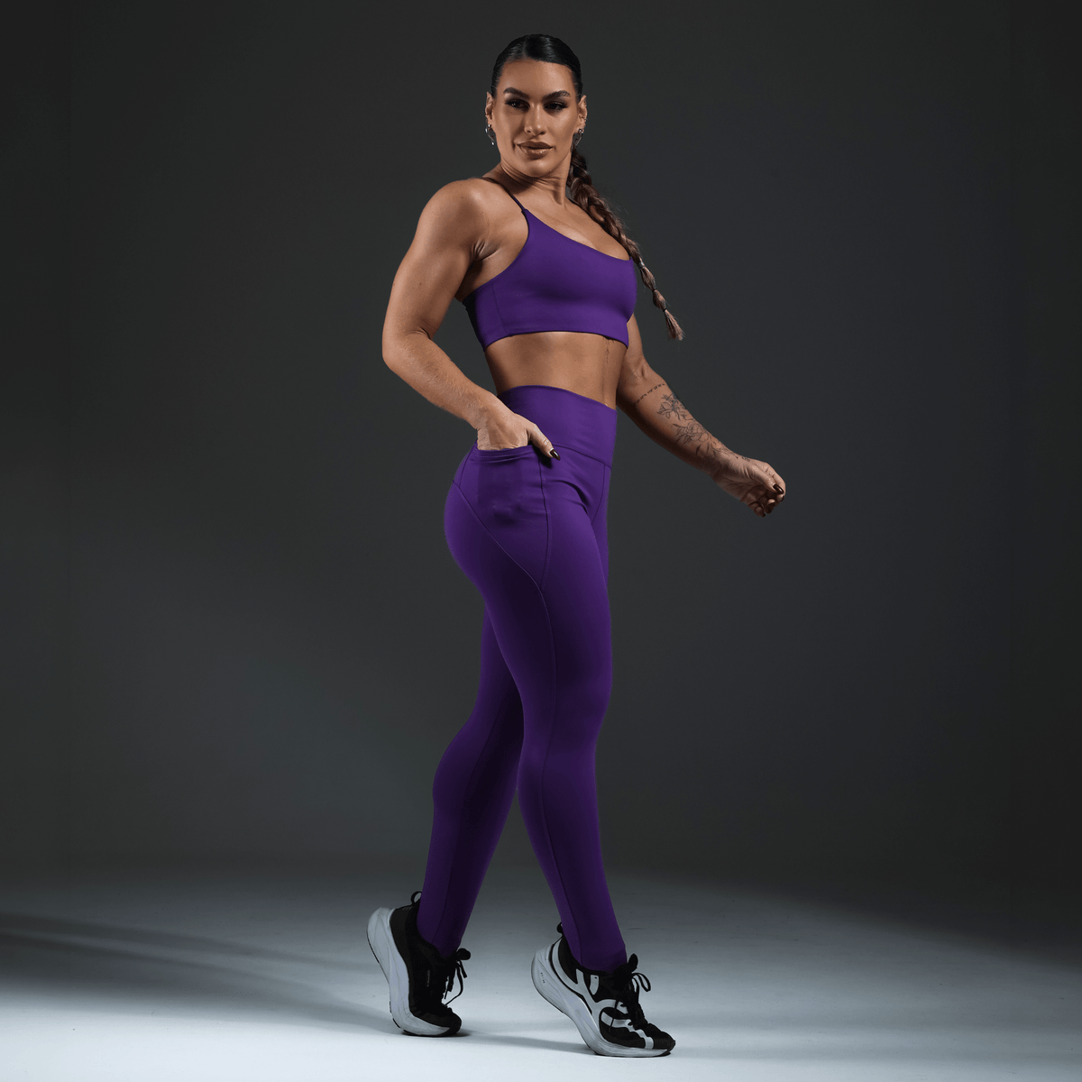 Conjunto Legging Poliamida Bolso Milano - Miss Blessed Modas