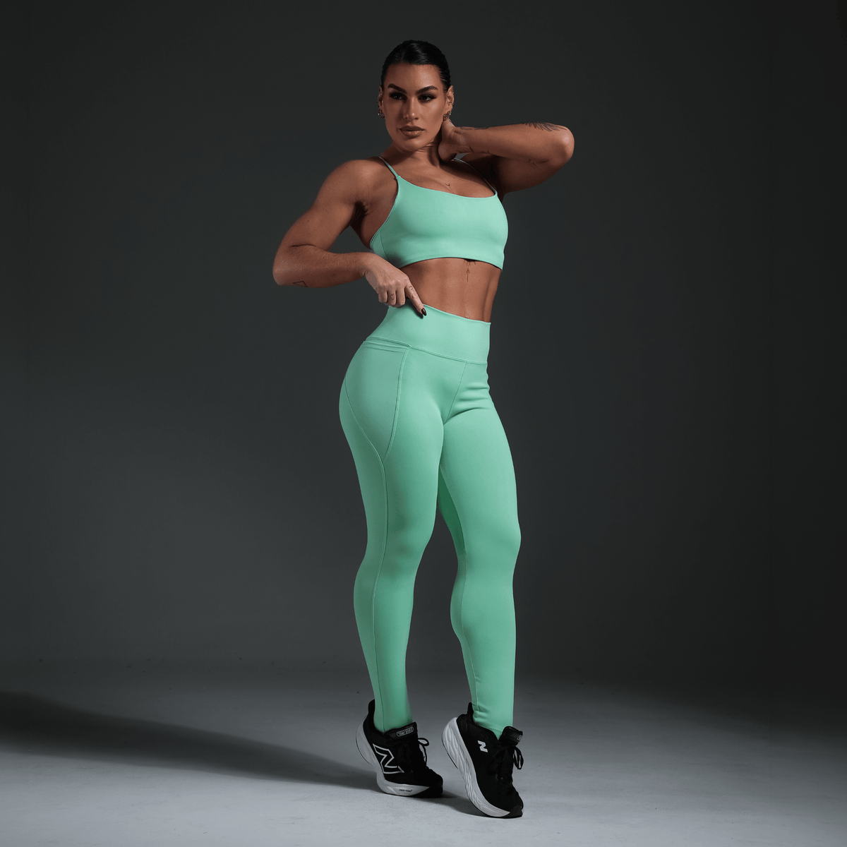 Conjunto Legging Poliamida Bolso Milano - Miss Blessed Modas