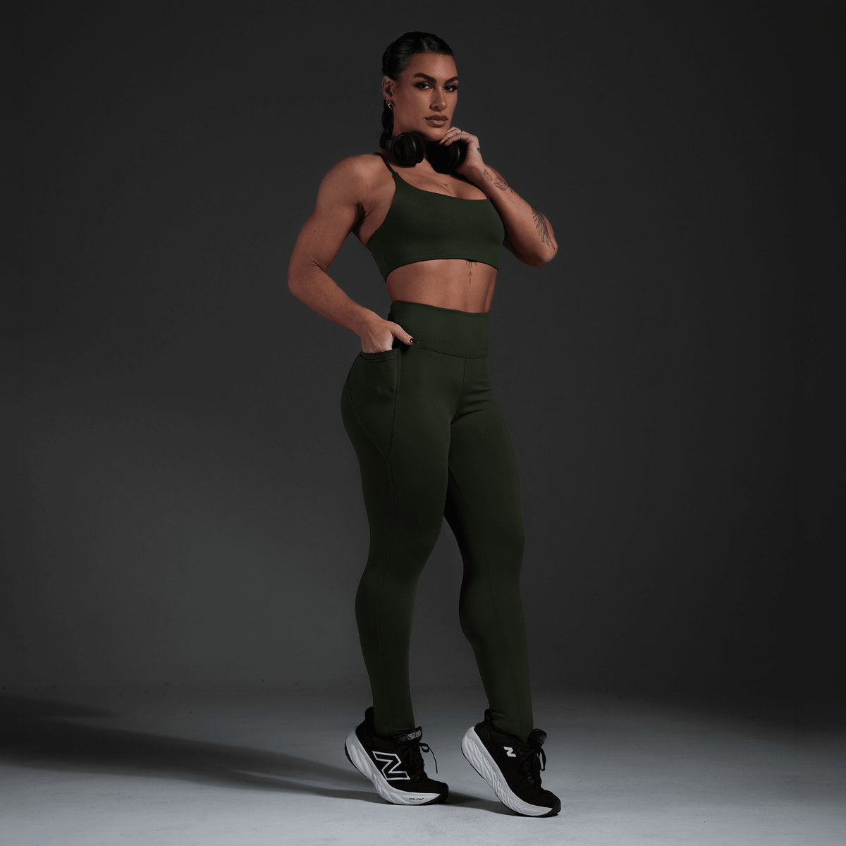 Conjunto Legging Poliamida Bolso Milano - Miss Blessed Modas