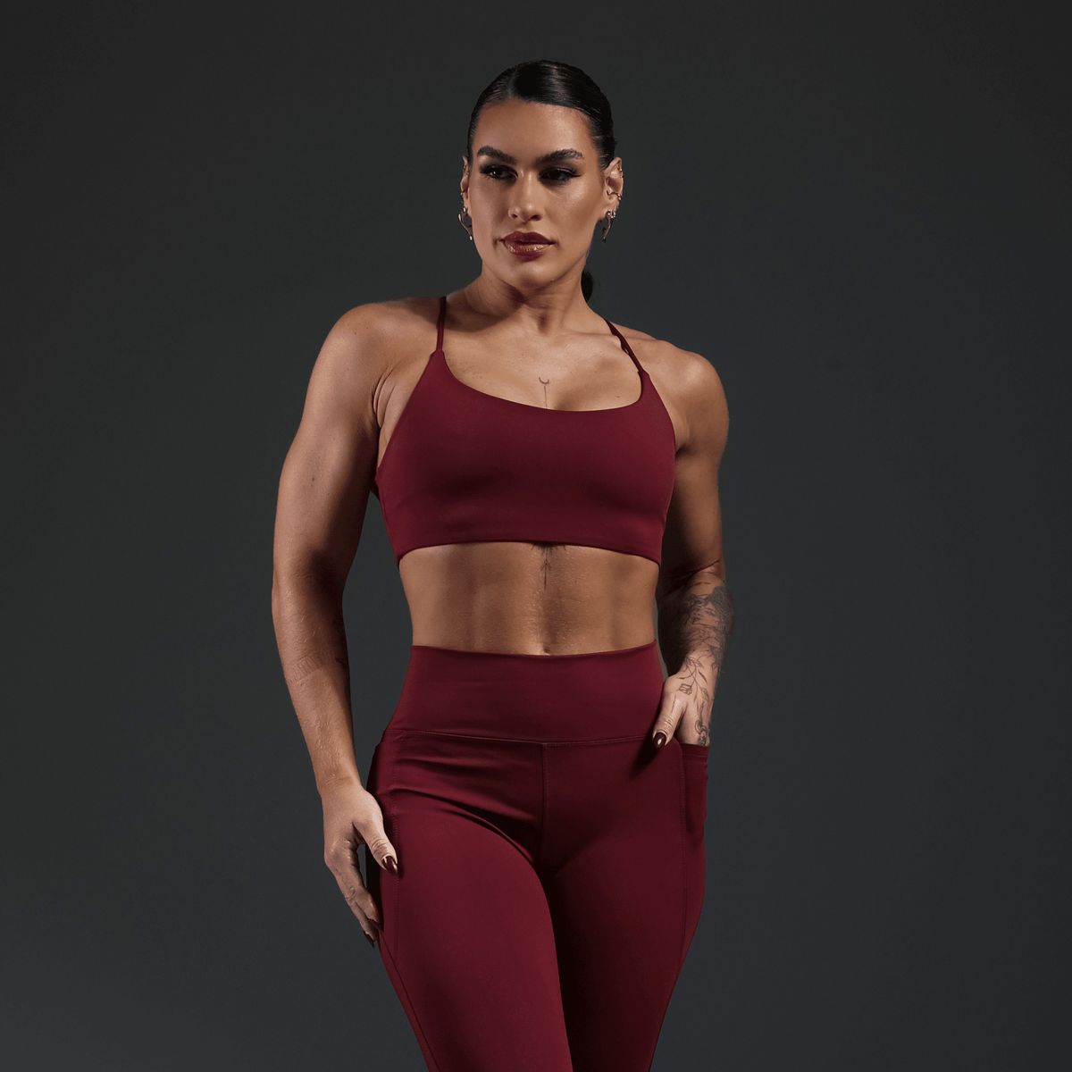 Conjunto Legging Poliamida Bolso Milano - Miss Blessed Modas