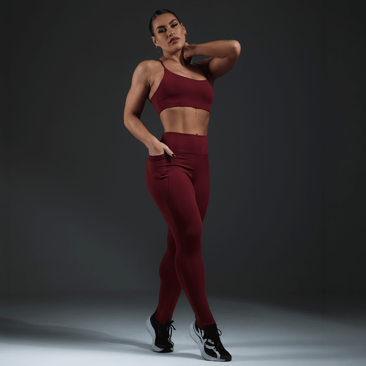 Conjunto Legging Poliamida Bolso Milano - Miss Blessed Modas