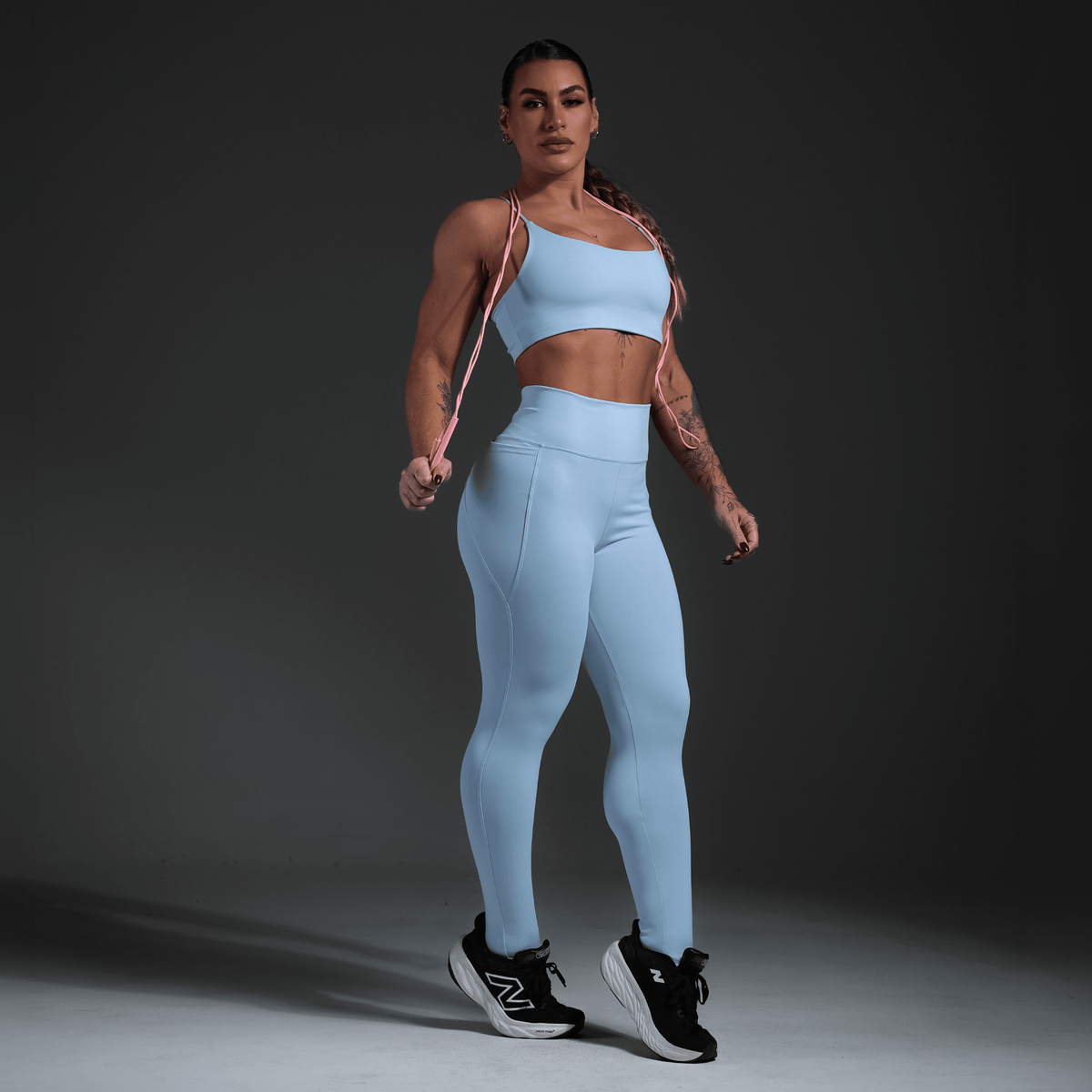 Conjunto Legging Poliamida Bolso Milano - Miss Blessed Modas