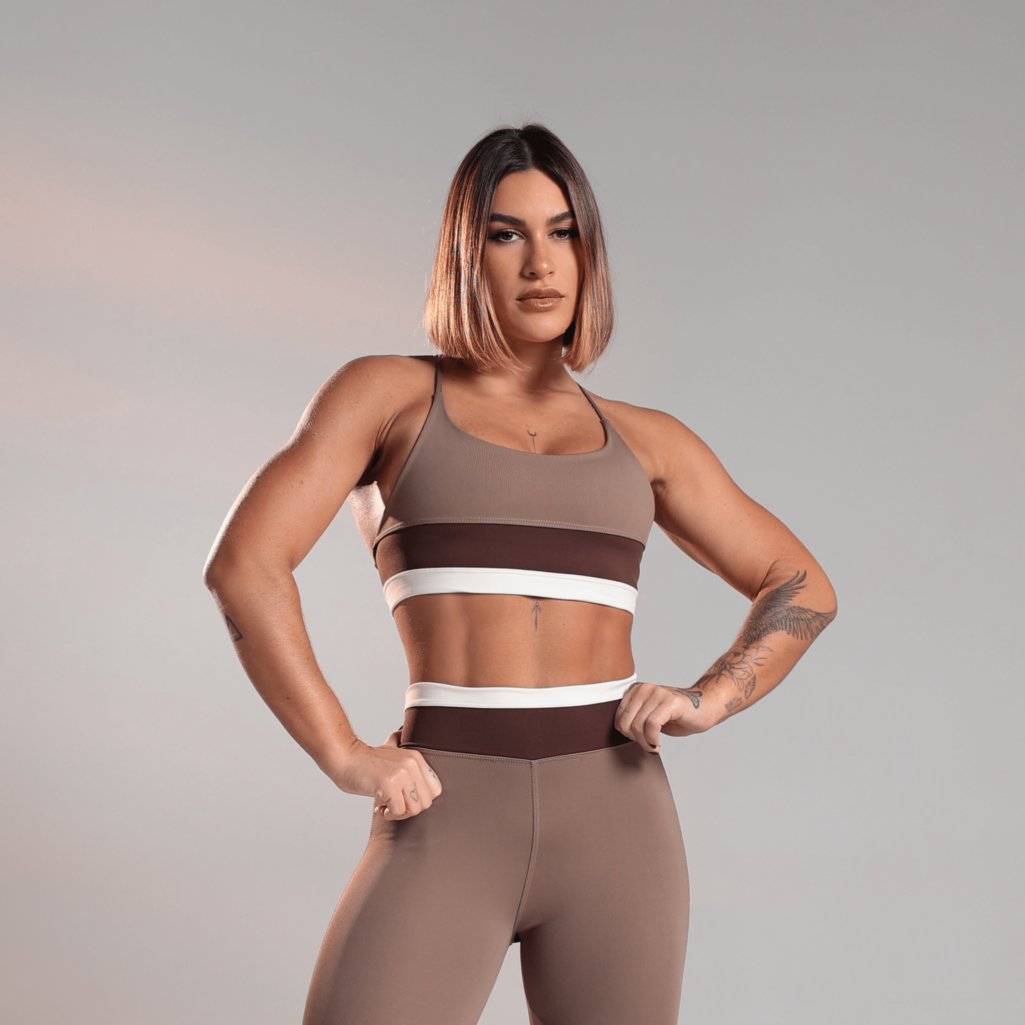 Conjunto Legging Triforce Navy - Miss Blessed Modas