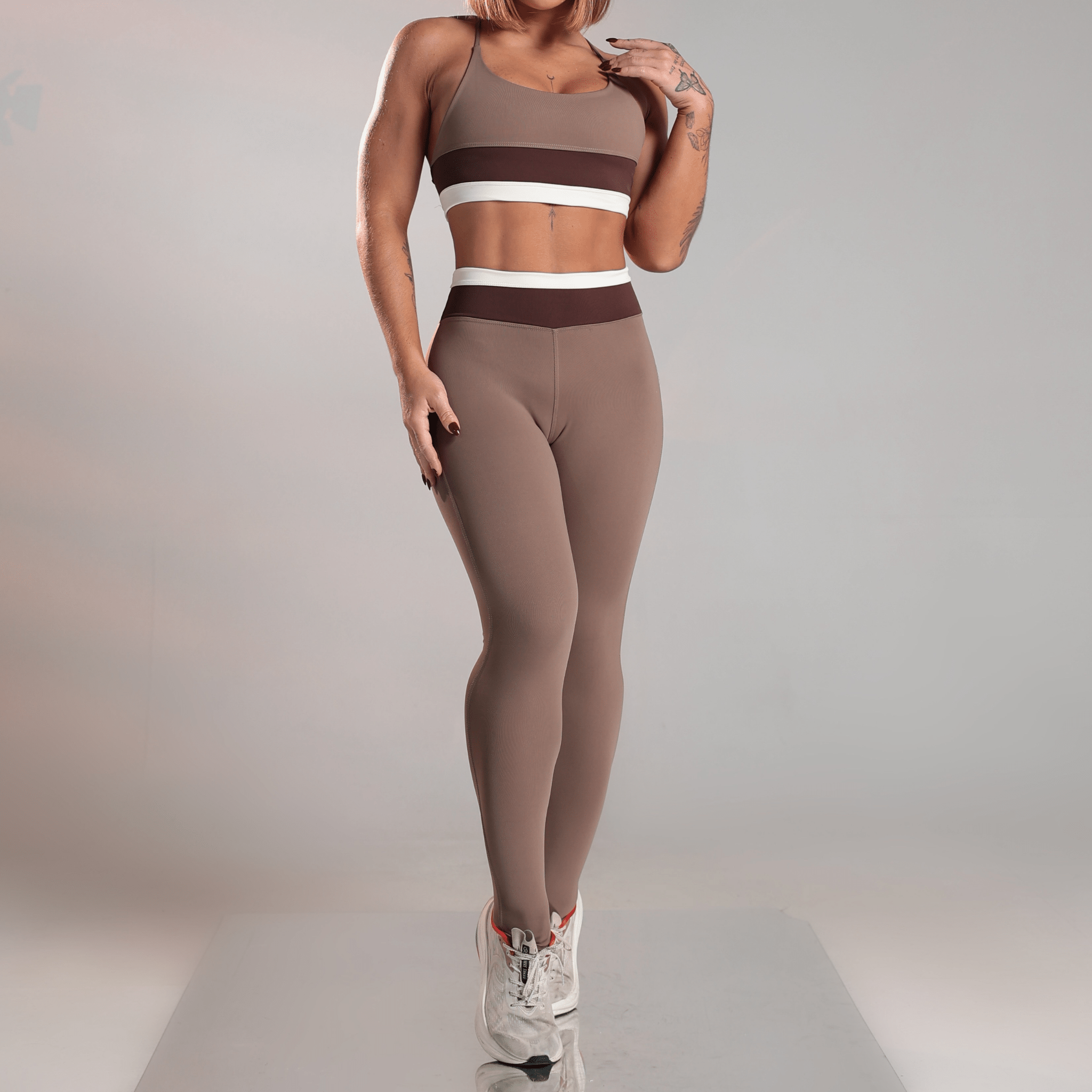 Conjunto Legging Triforce Navy - Miss Blessed Modas
