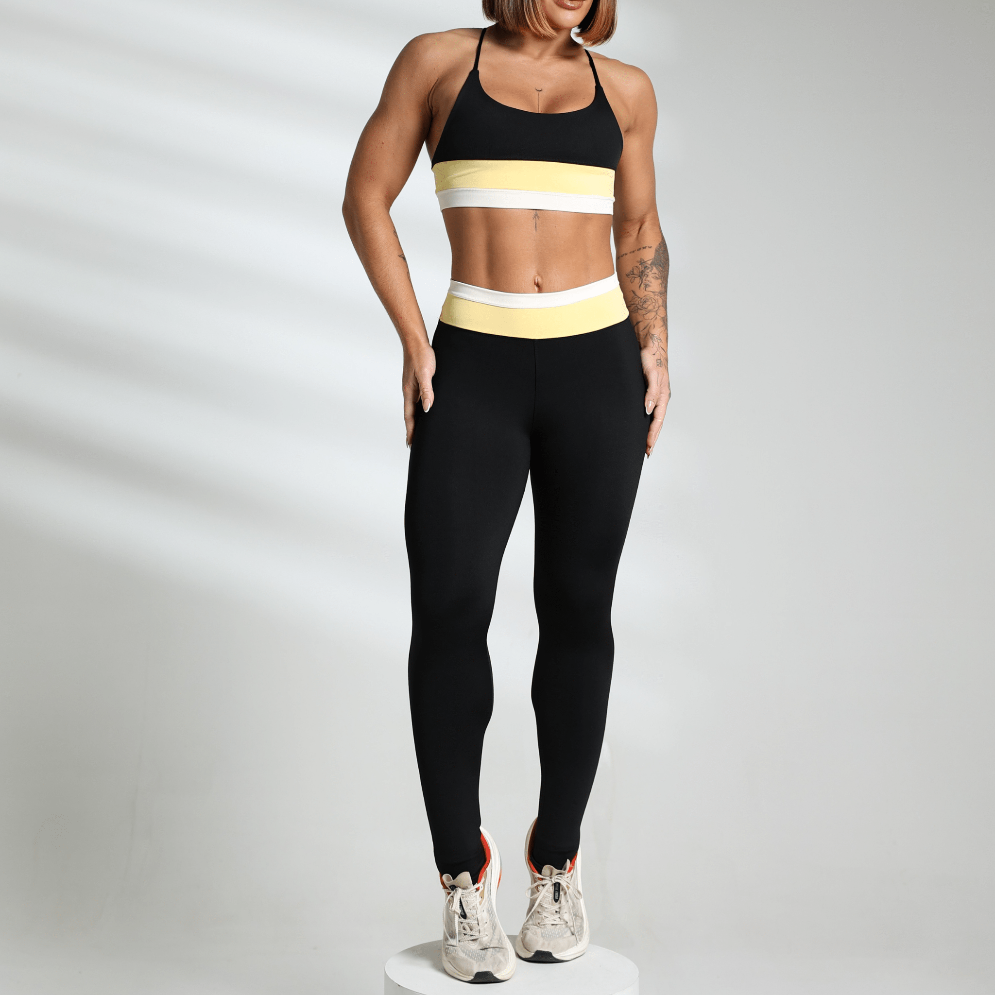 Conjunto Legging Triforce Navy - Miss Blessed Modas
