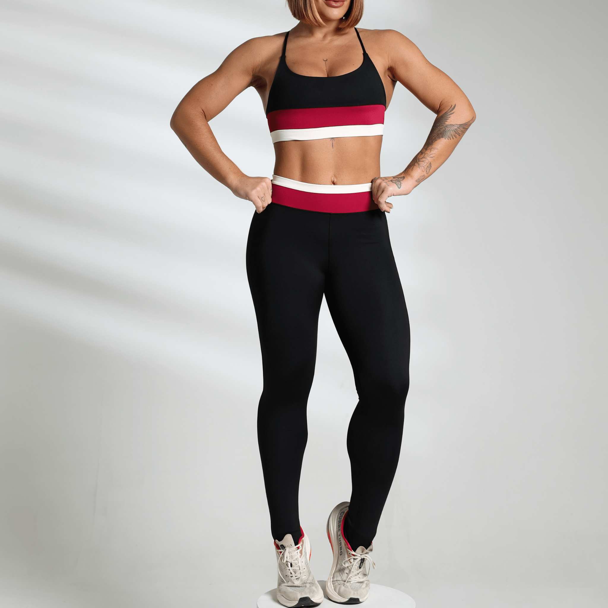 Conjunto Legging Triforce Navy - Miss Blessed Modas