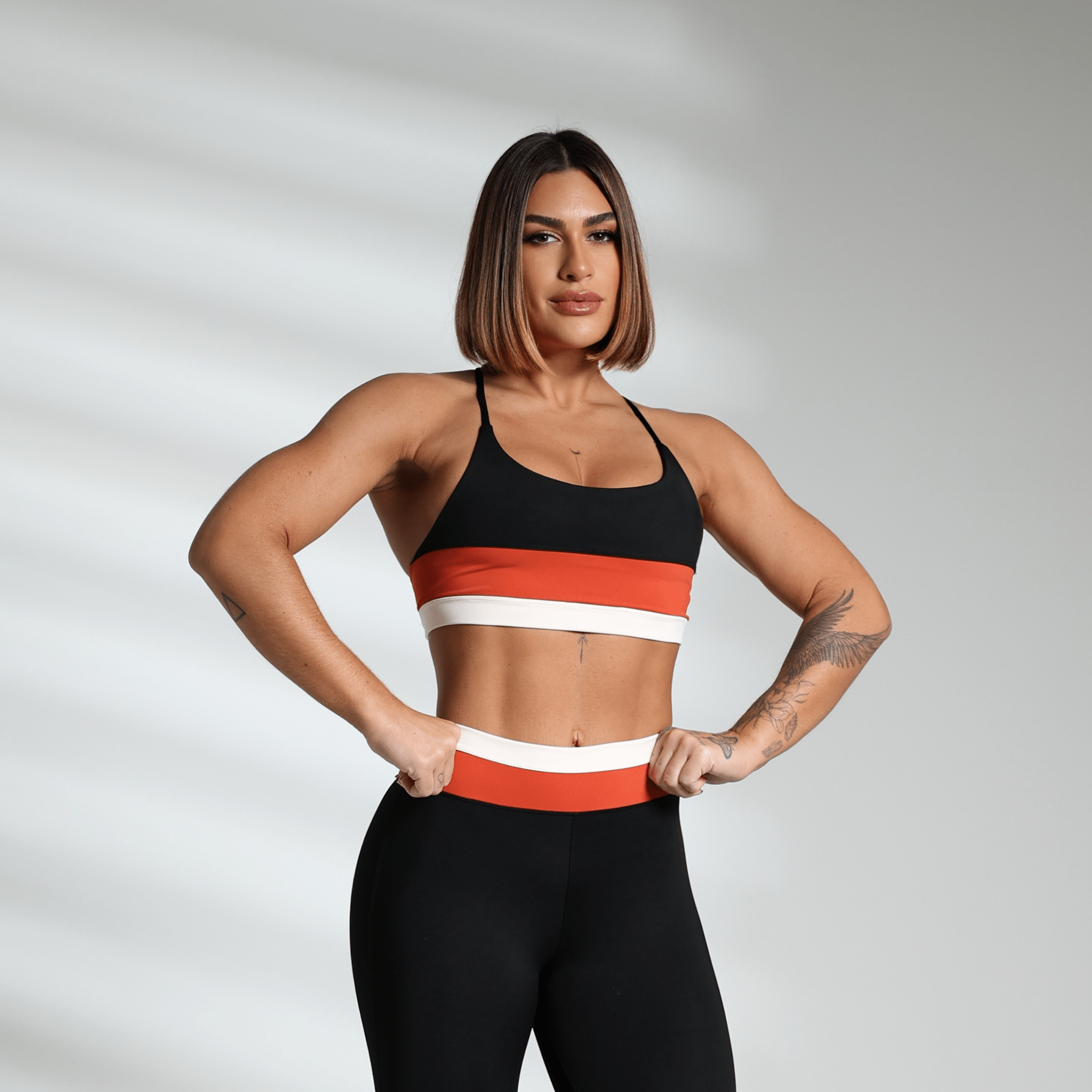 Conjunto Legging Triforce Navy - Miss Blessed Modas
