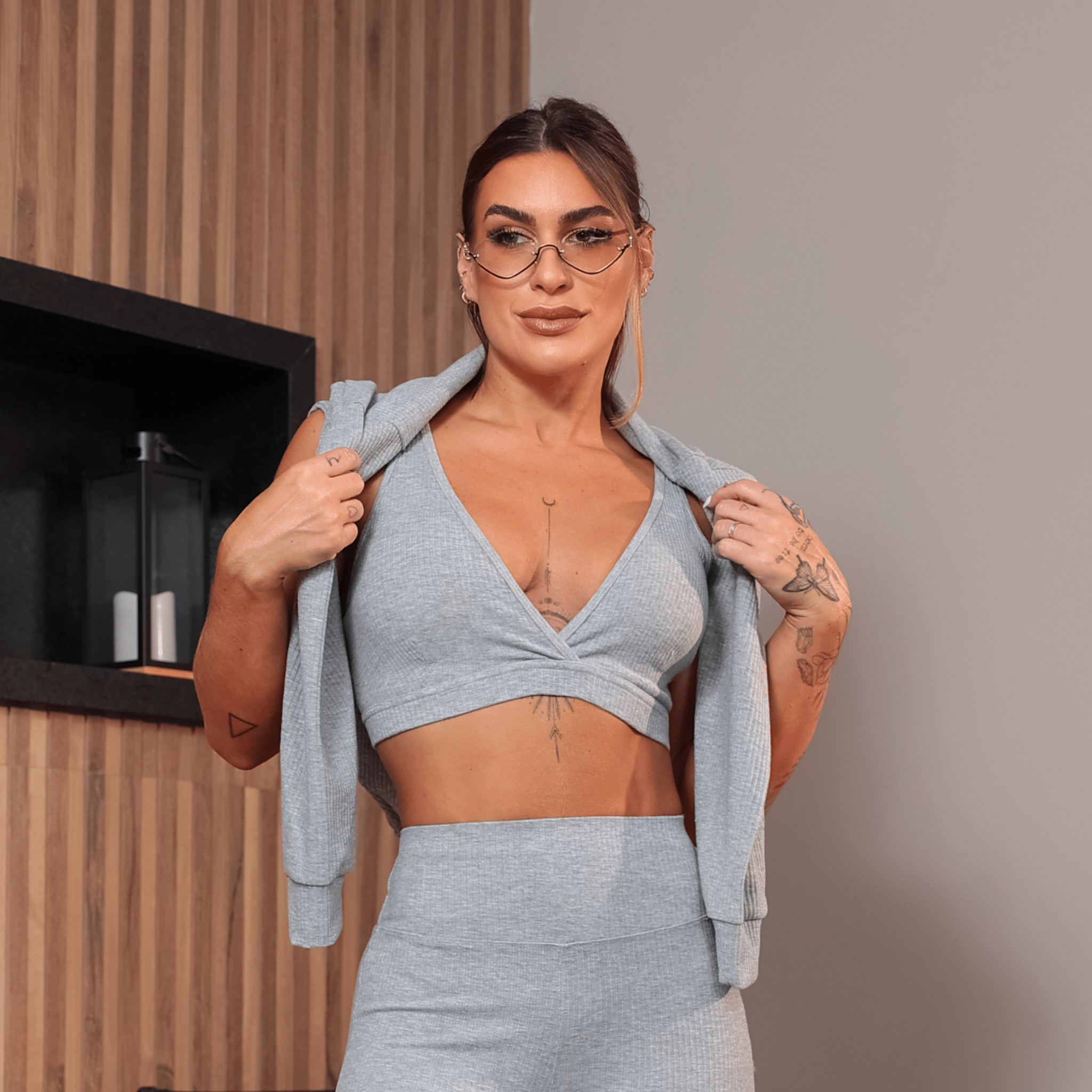 Conjunto Legging Yoga Bliss - Miss Blessed Modas