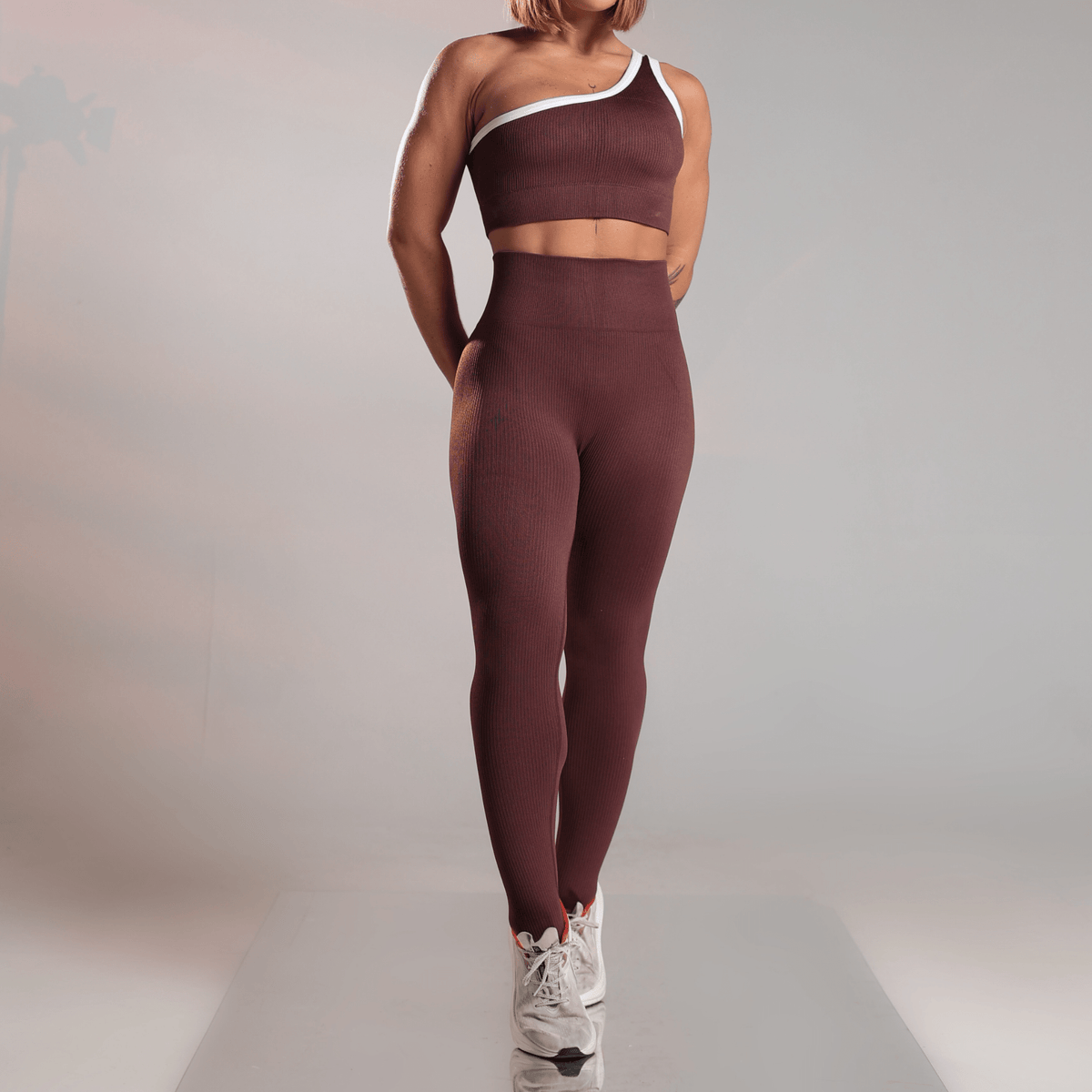 Conjunto One Shoulder Power - Miss Blessed Modas