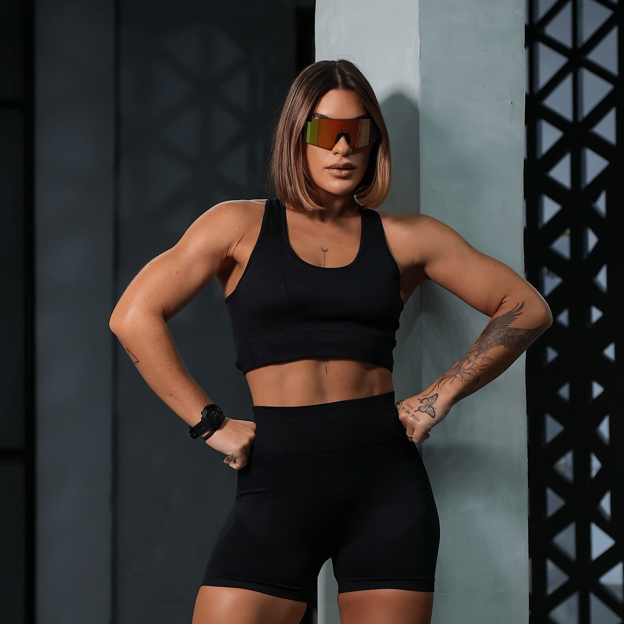 Conjunto Power Back - Miss Blessed Modas