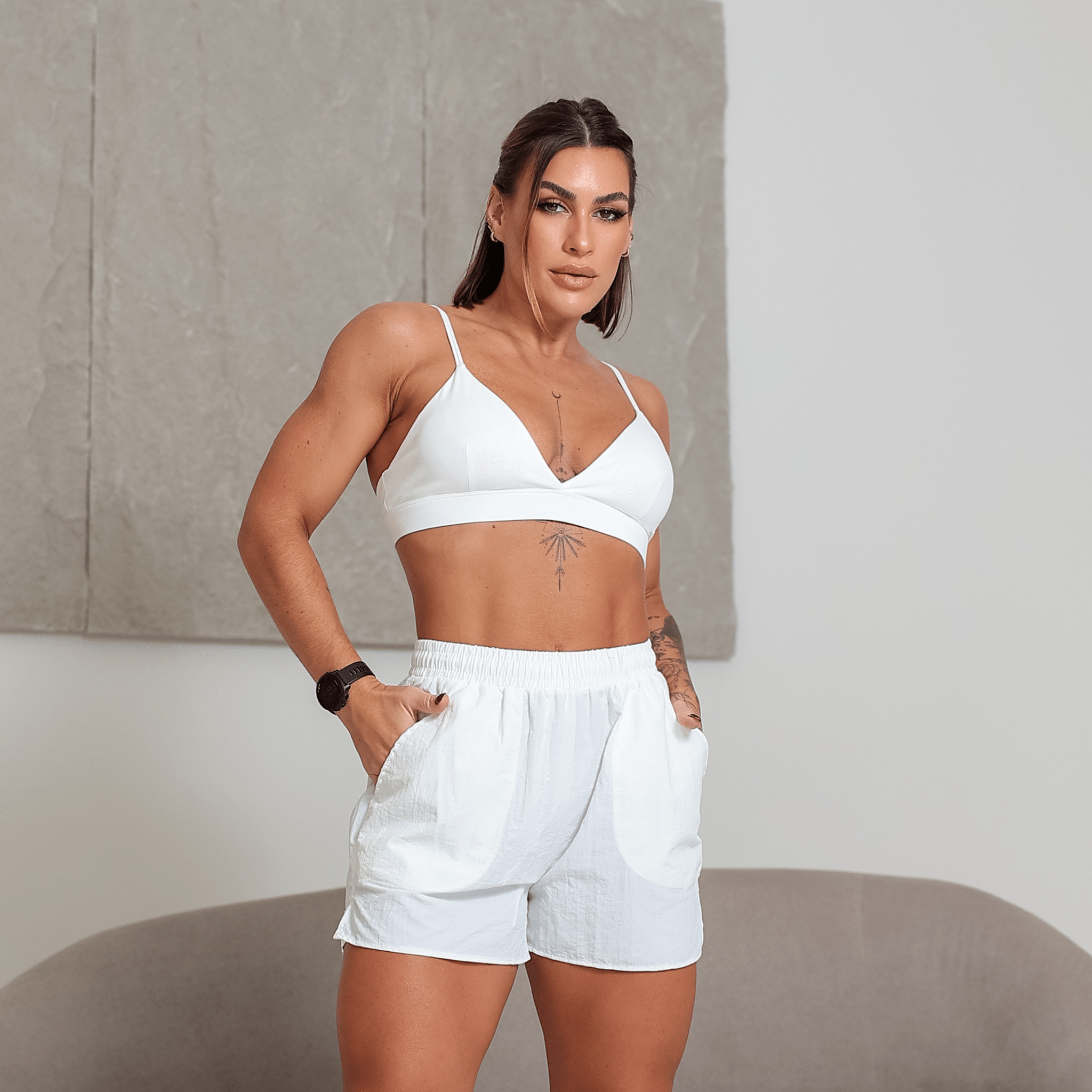 Conjunto Shorts Deep Fit Set - Miss Blessed Modas