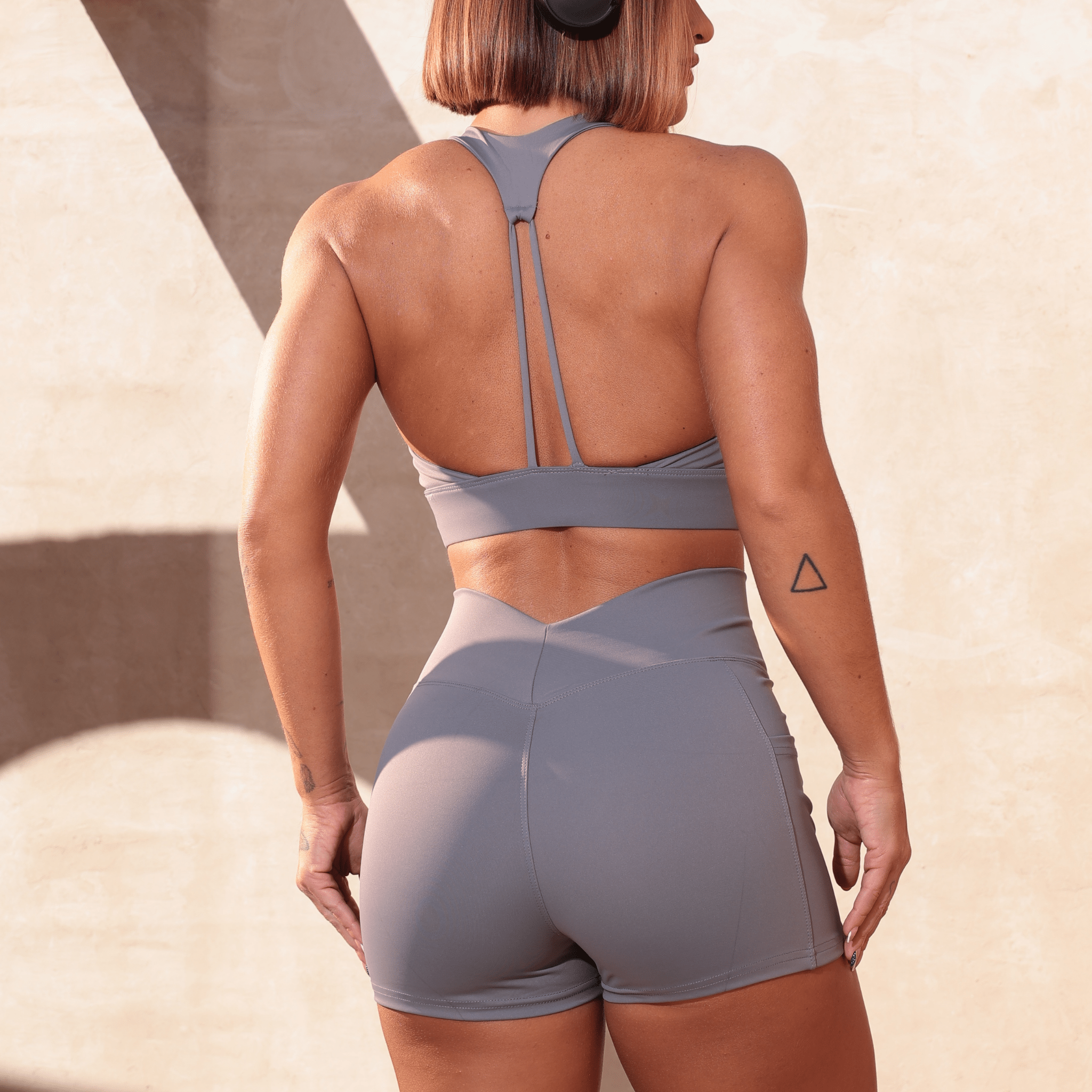 Conjunto Shorts Essência Fit - Miss Blessed Modas