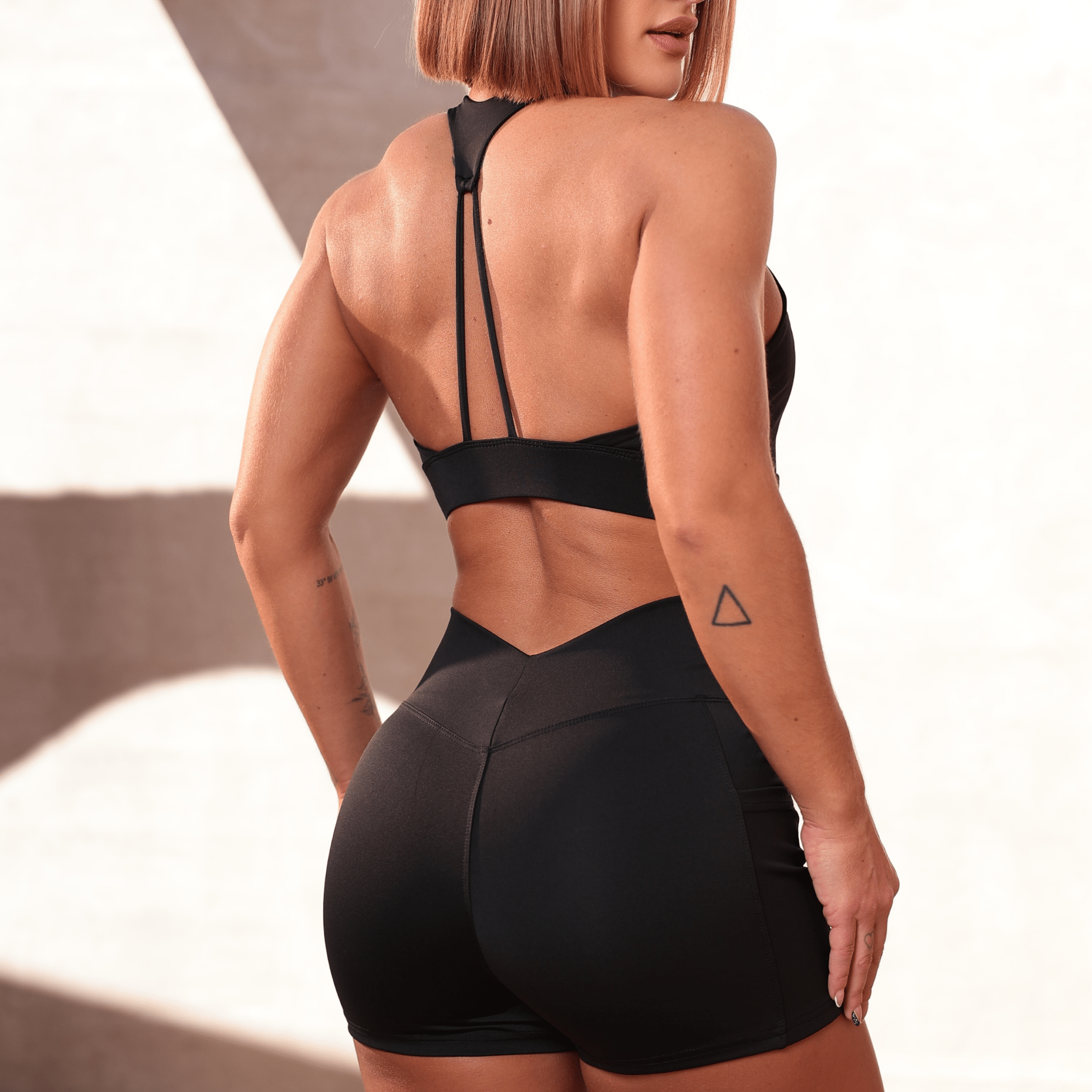 Conjunto Shorts Essência Fit - Miss Blessed Modas