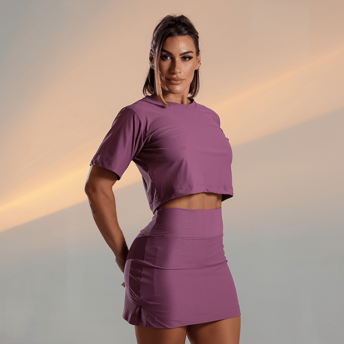 Conjunto Shorts Saia Go Active - Miss Blessed Modas
