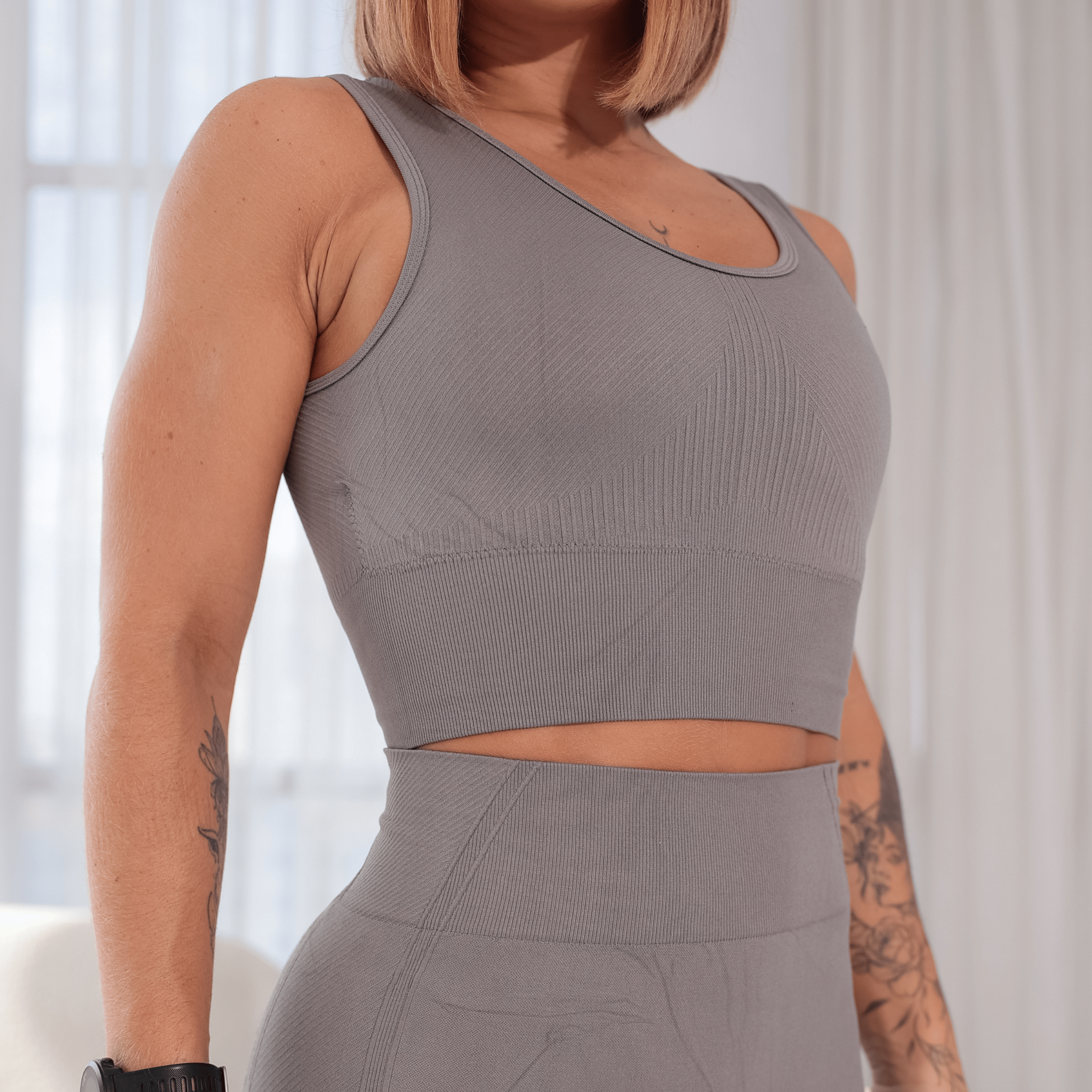 Conjunto Shorts Summer Flex Rib - Miss Blessed Modas