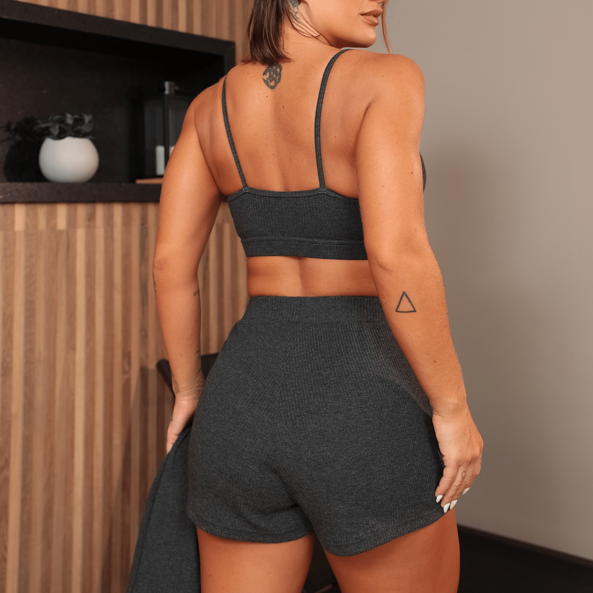 Conjunto Shorts Yoga Bliss - Miss Blessed Modas