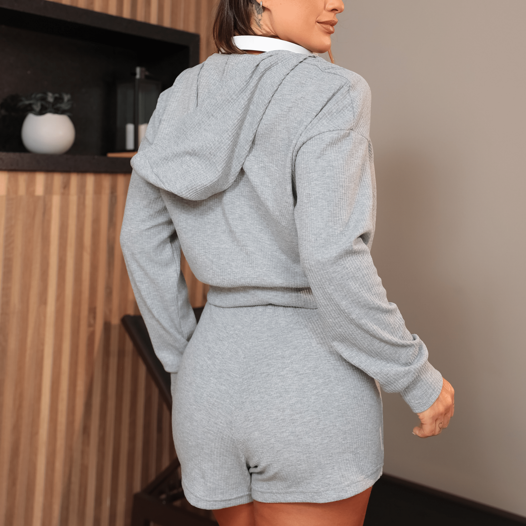 Conjunto Shorts Yoga Bliss - Miss Blessed Modas