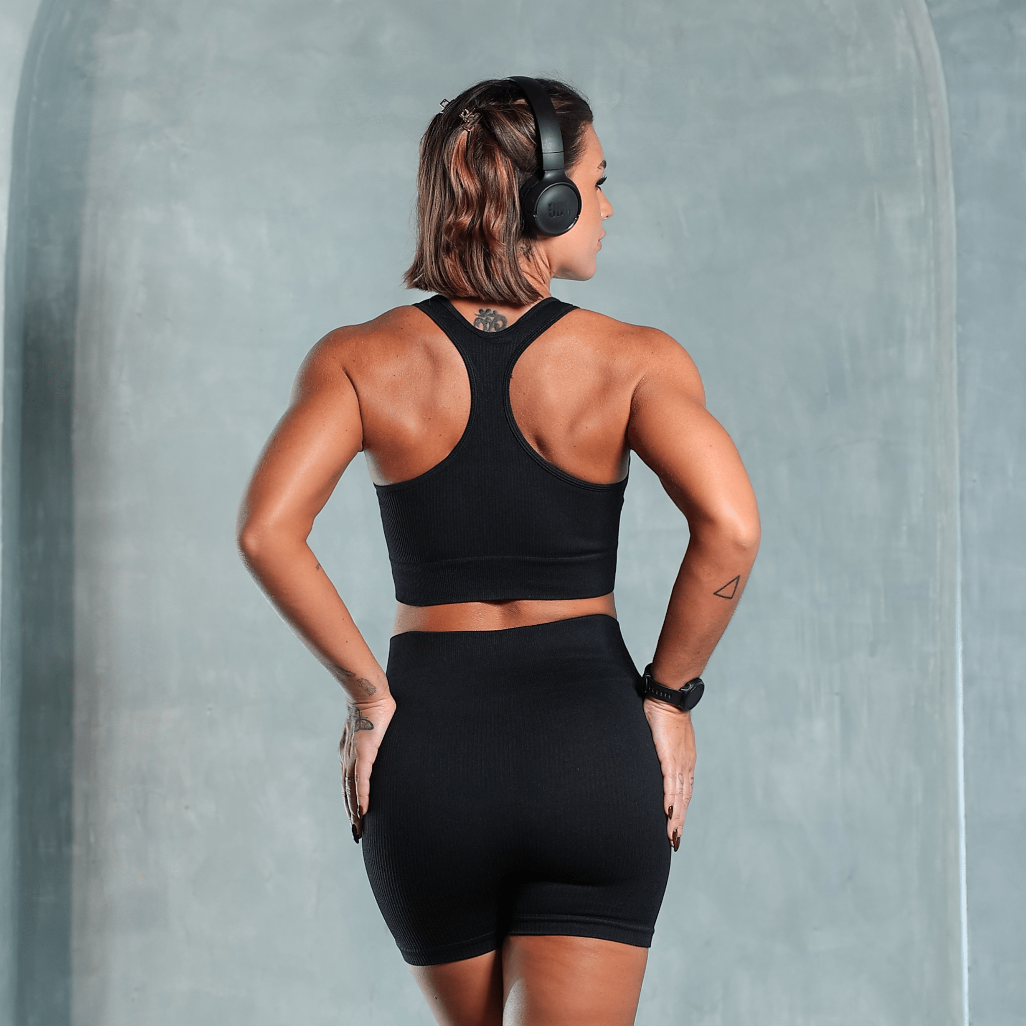 Conjunto Shorts Ziper - Miss Blessed Modas