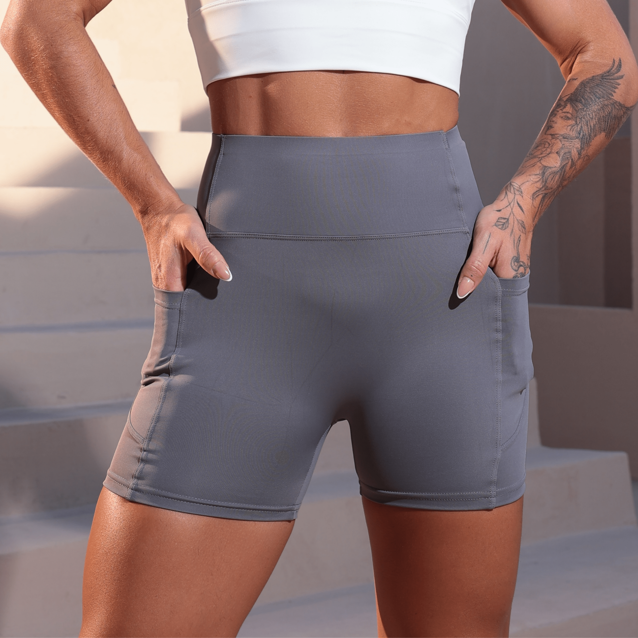 Essential Shorts Pocket - Miss Blessed Modas