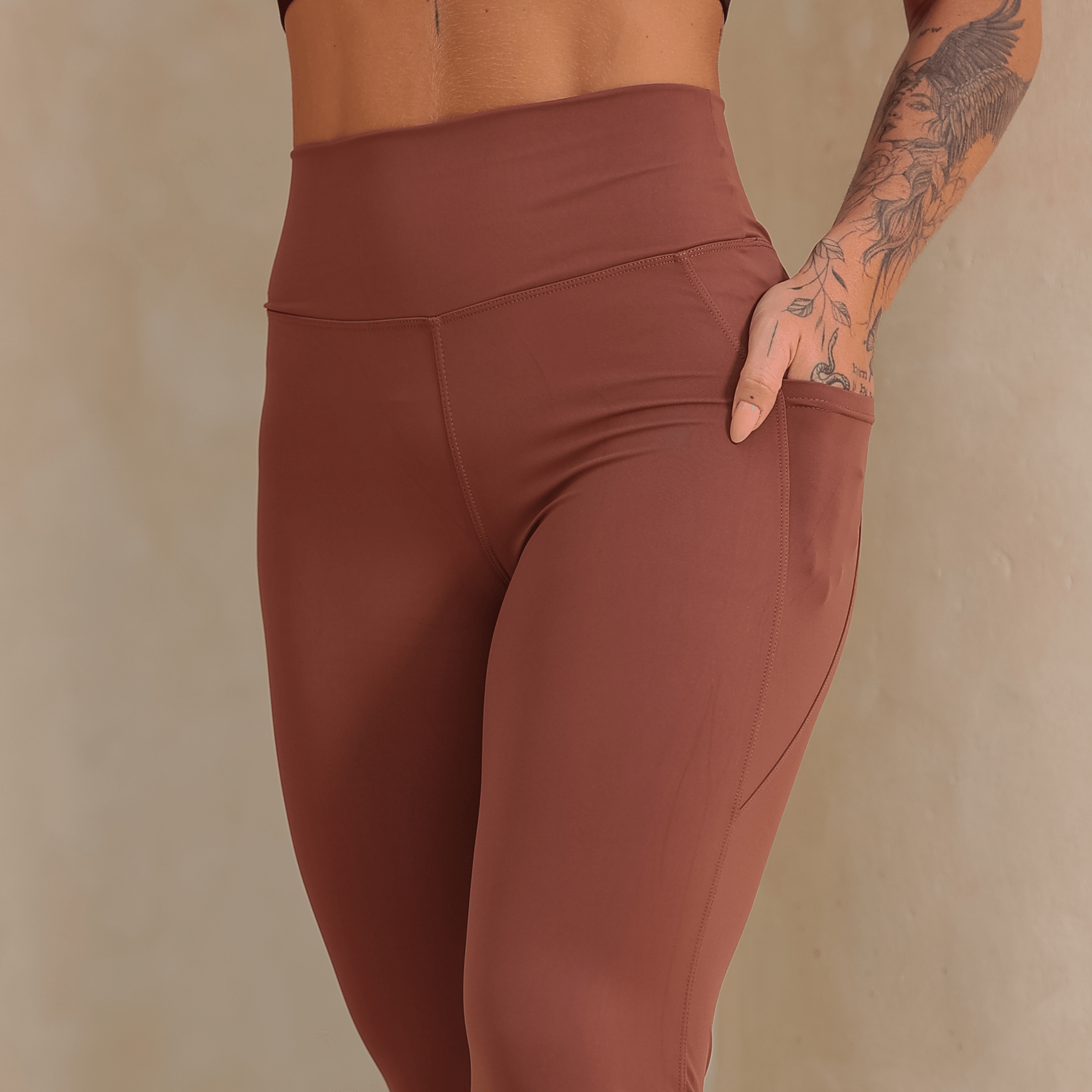 Legging Aura Flare C/Bolso VORTEX™ - Miss Blessed Modas