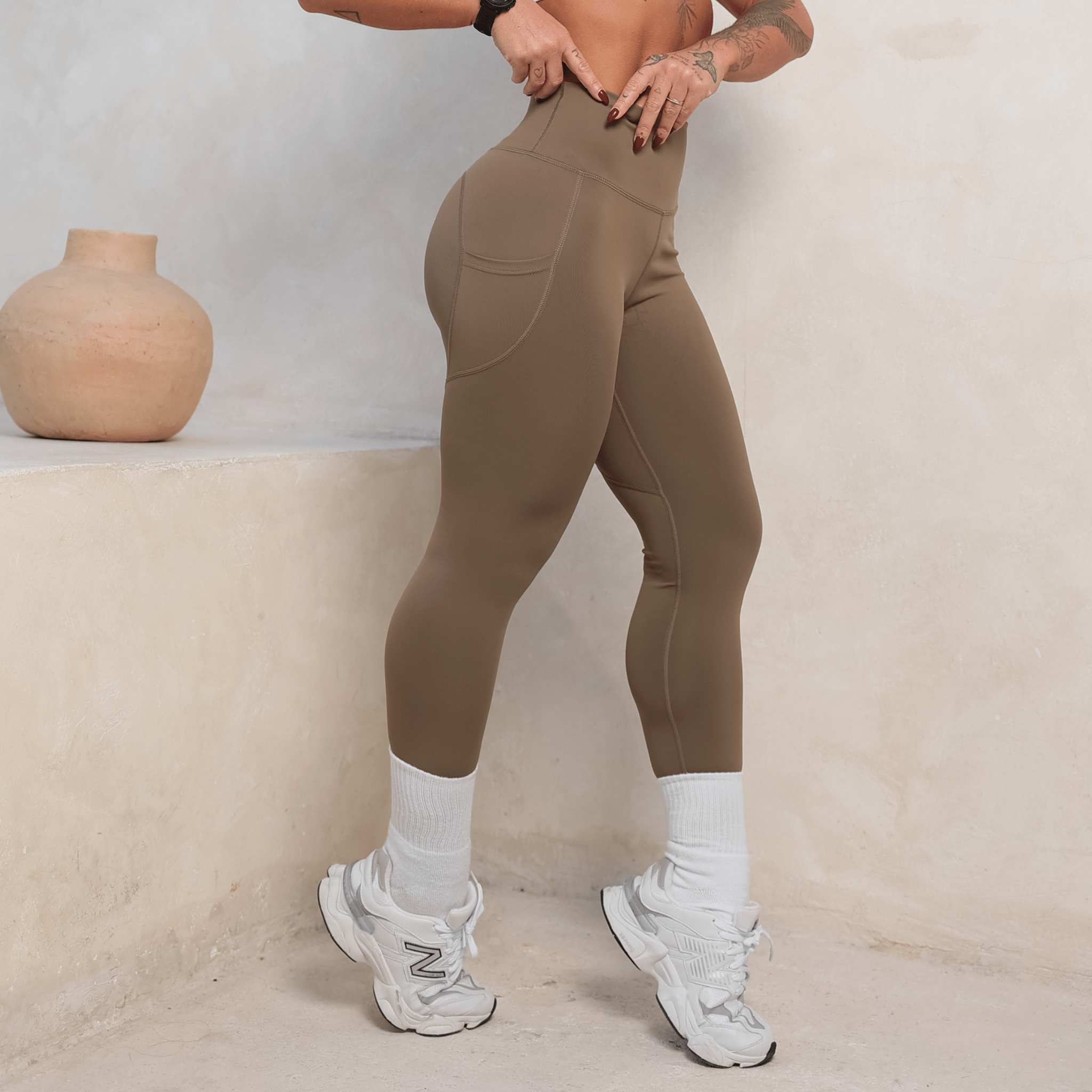 Legging Yoga Poliamida - Miss Blessed Modas