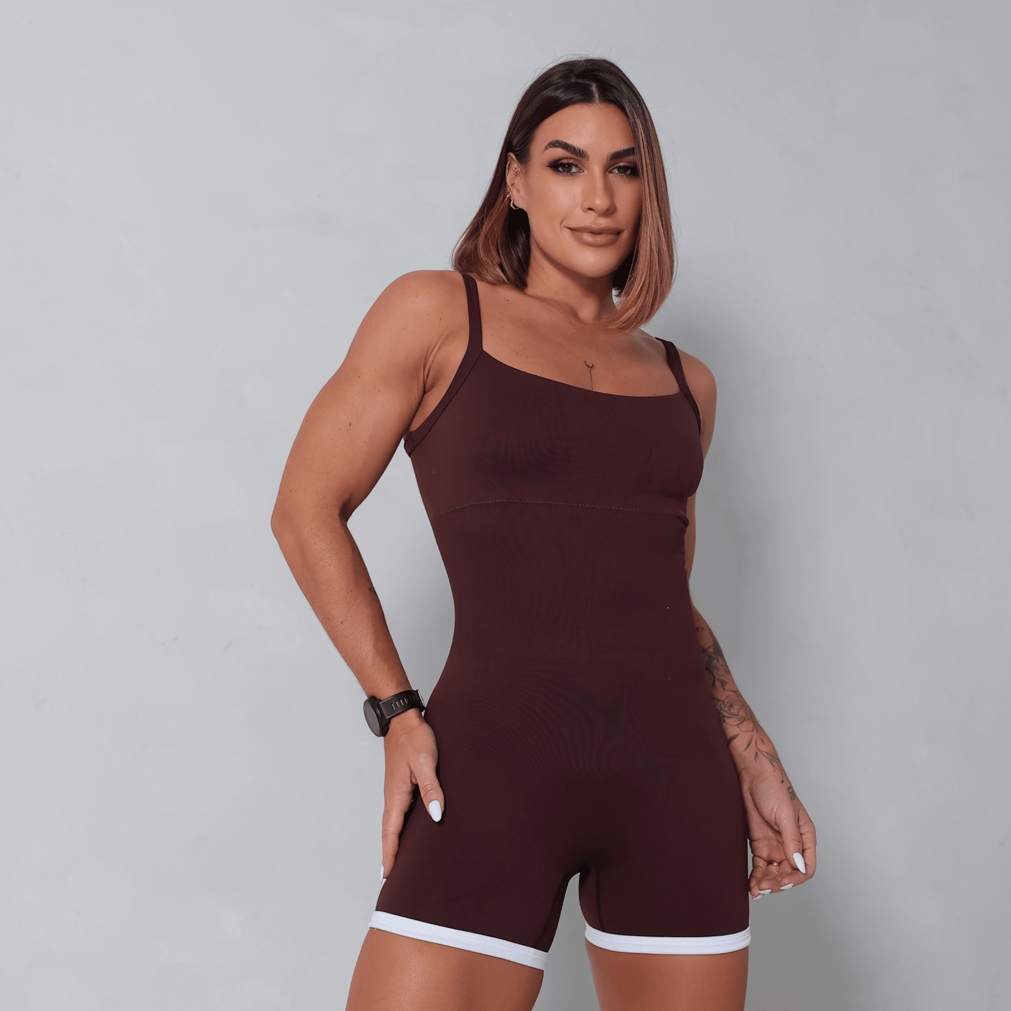 Macaquinho Cross Back - Miss Blessed Modas
