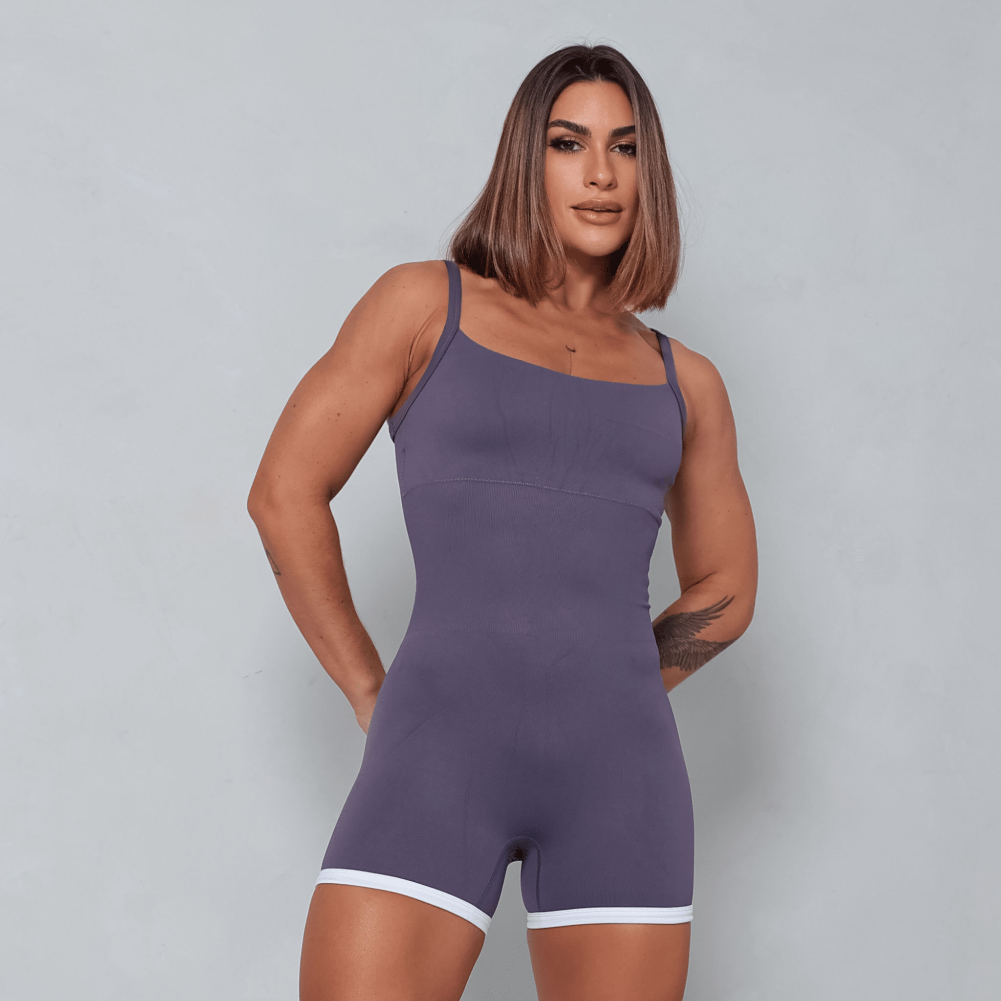 Macaquinho Cross Back - Miss Blessed Modas