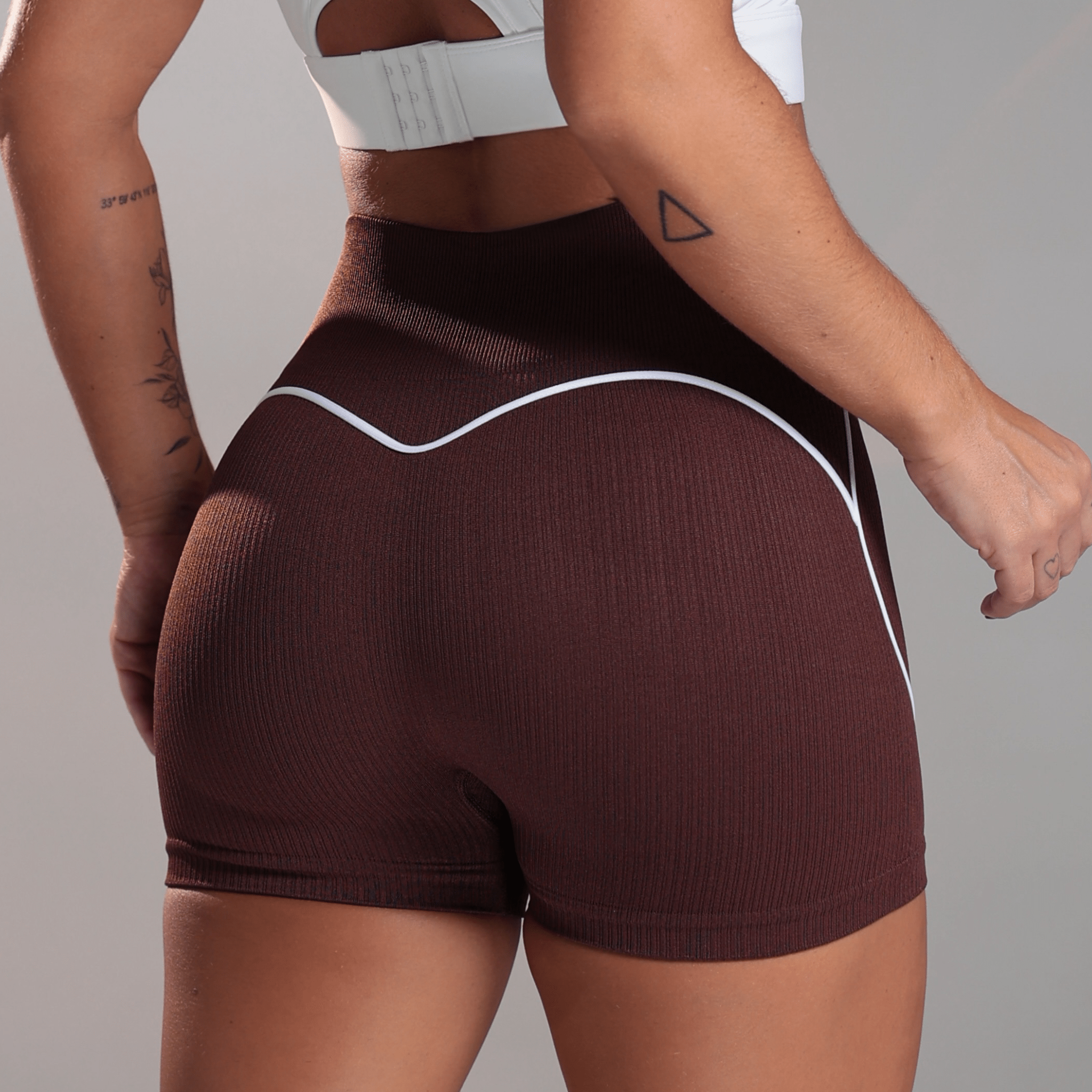 Shorts Contour Rib - Miss Blessed Modas